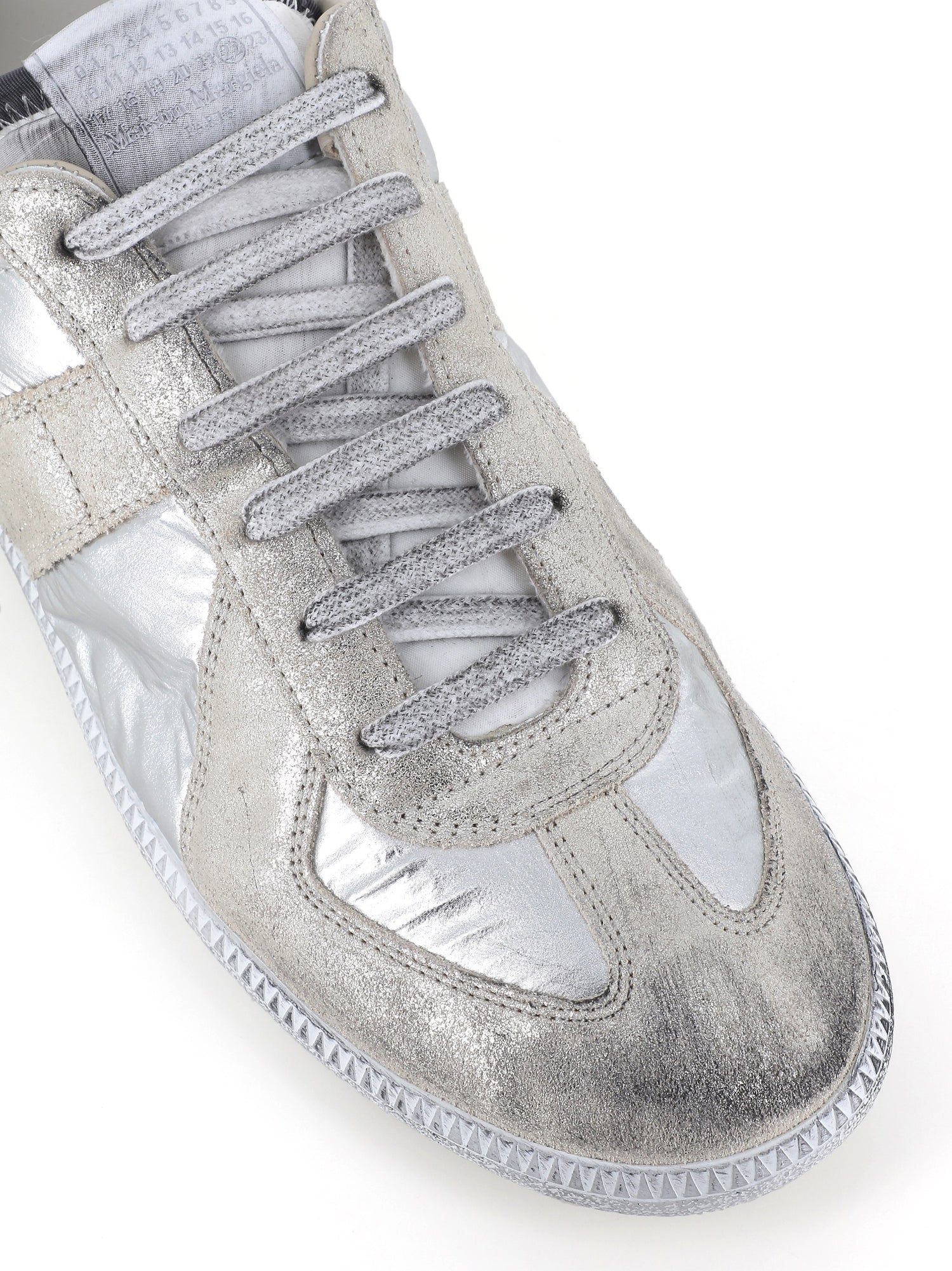  Maison Margiela Sneakers Replica Argento Uomo - 5