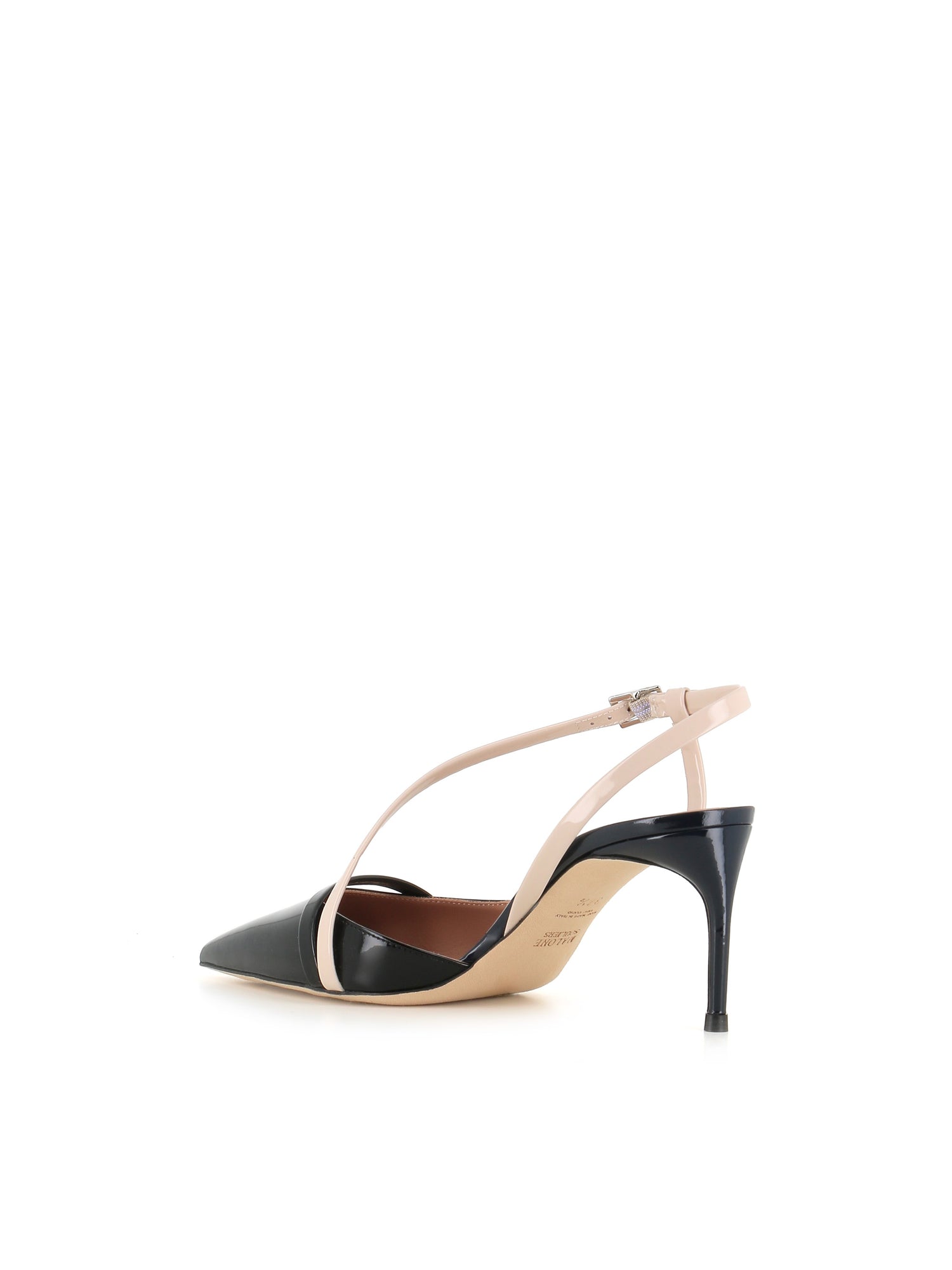  Malone Souliers Décolleté Valeria 70-9 Bianco Donna - 4