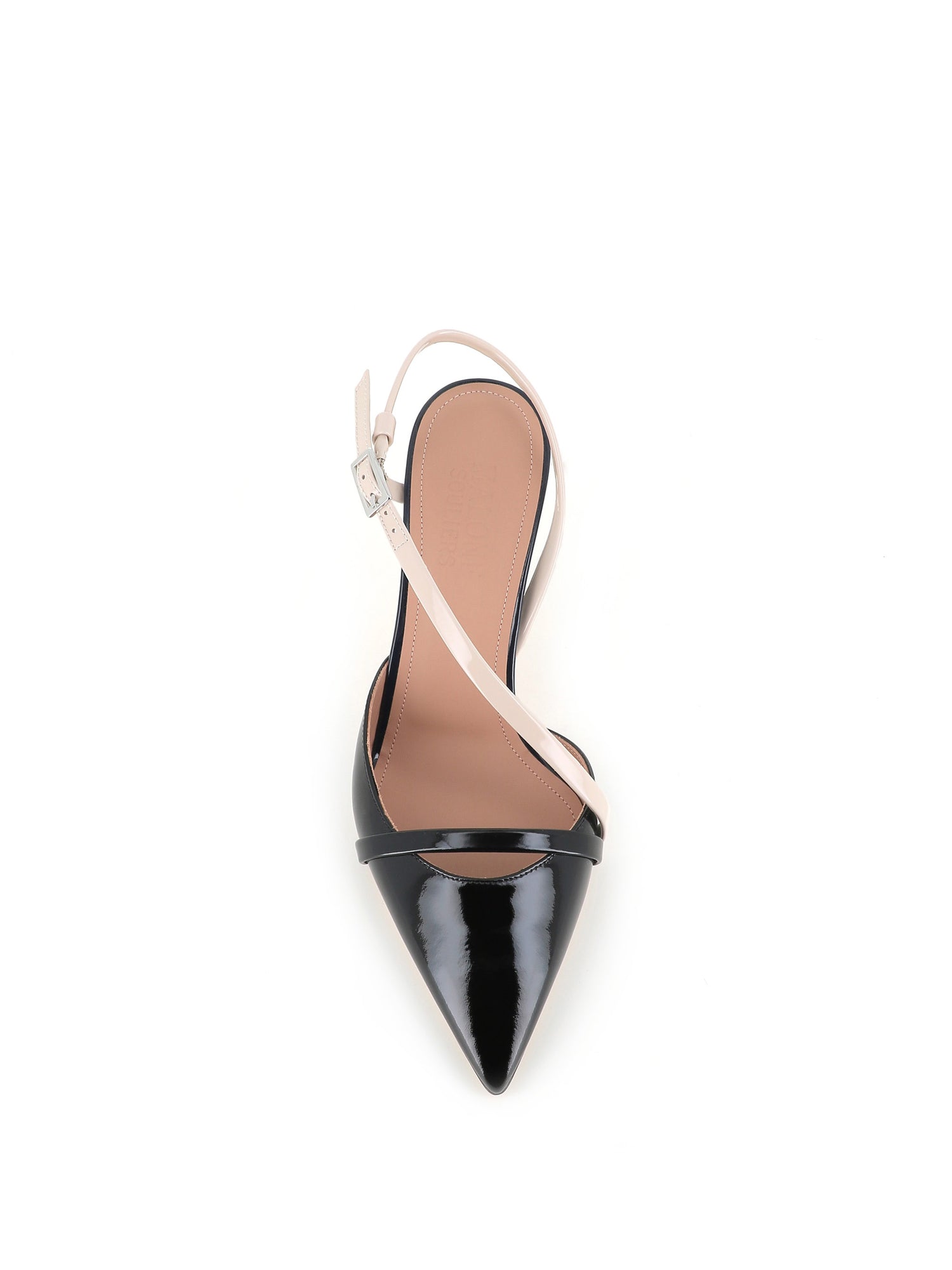  Malone Souliers Décolleté Valeria 70-9 Bianco Donna - 5