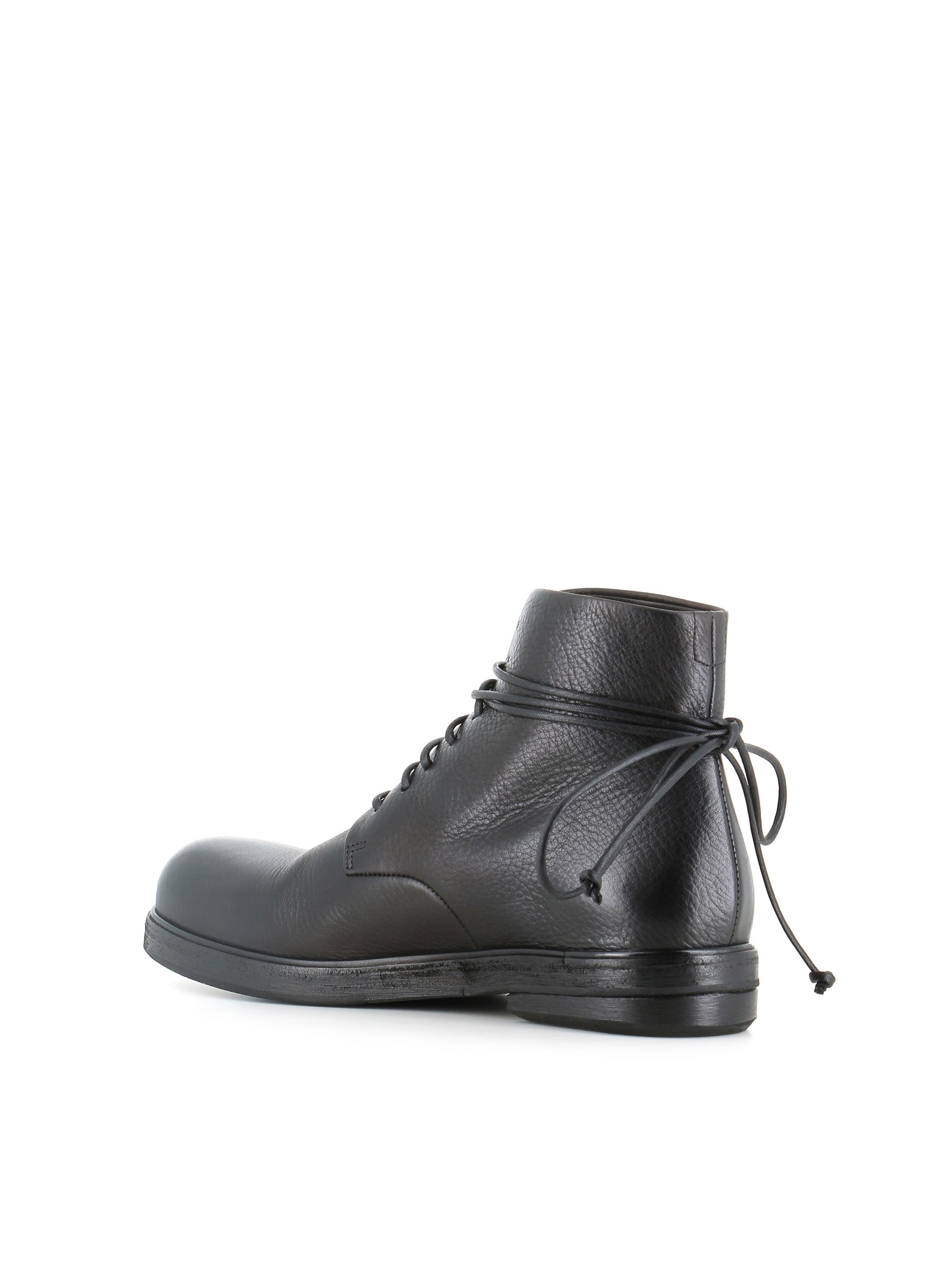  Lace-up Boot Mw1962 Zucca Zeppa Marsell Donna Nero - 4