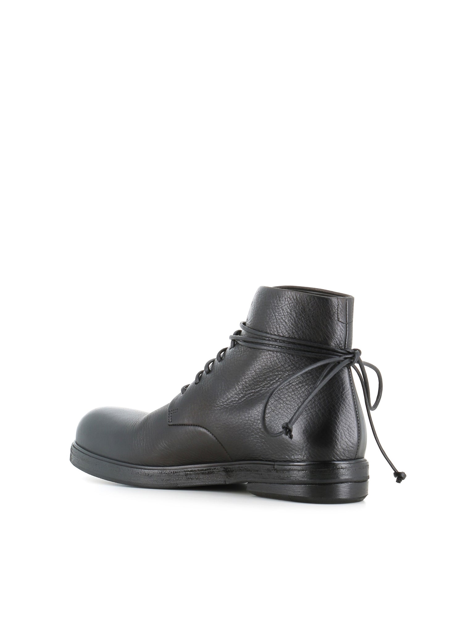  Lace-up Boot Mw1962 Zucca Zeppa Marsell Donna Nero - 4