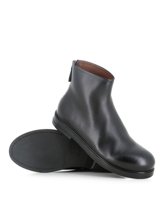 Marsell Stivaletto Mw7050 Zucca Zeppa Nero Donna