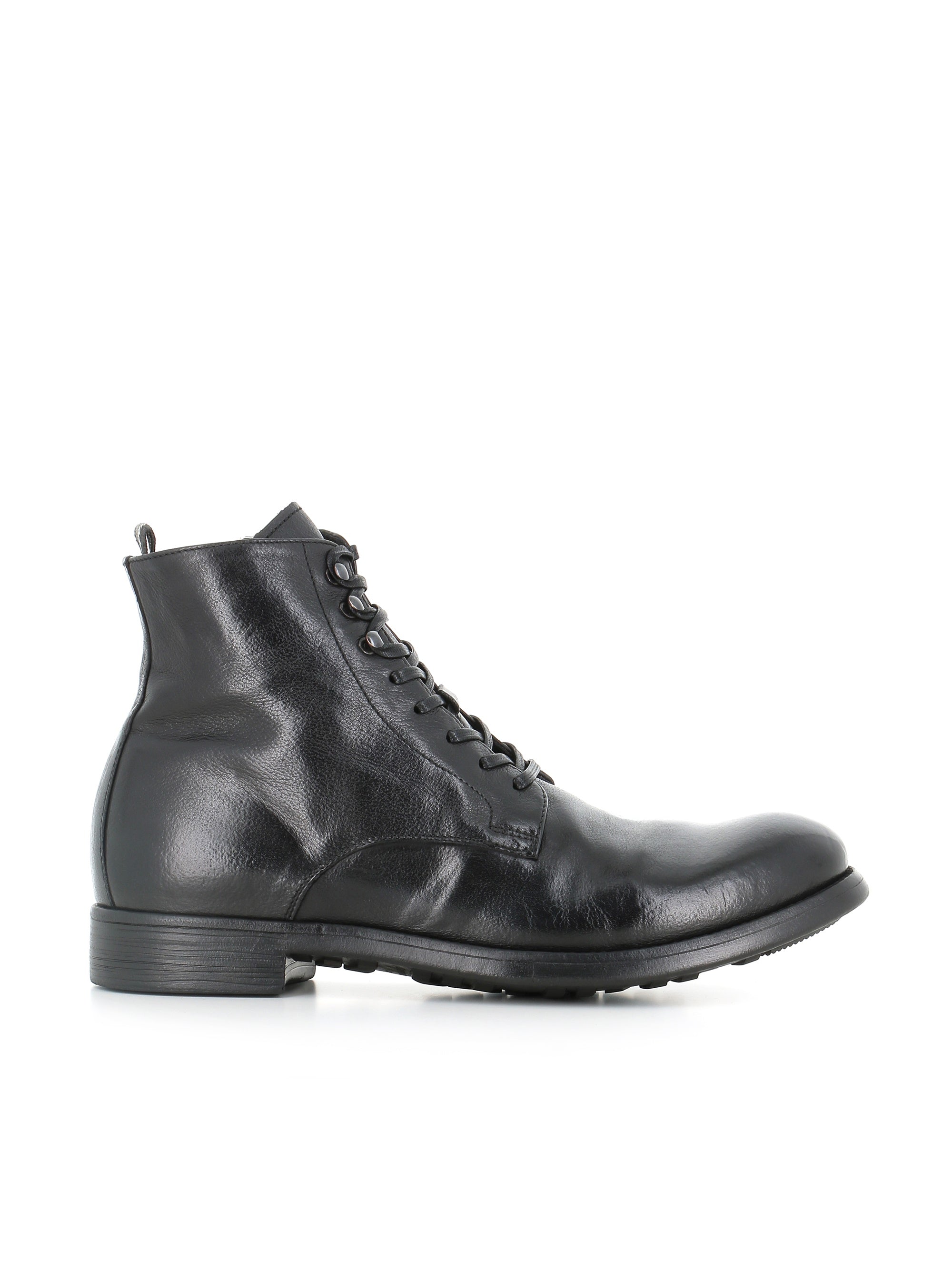  Lace-up Boot Chronicle/004 Officine Creative Uomo Nero - 1