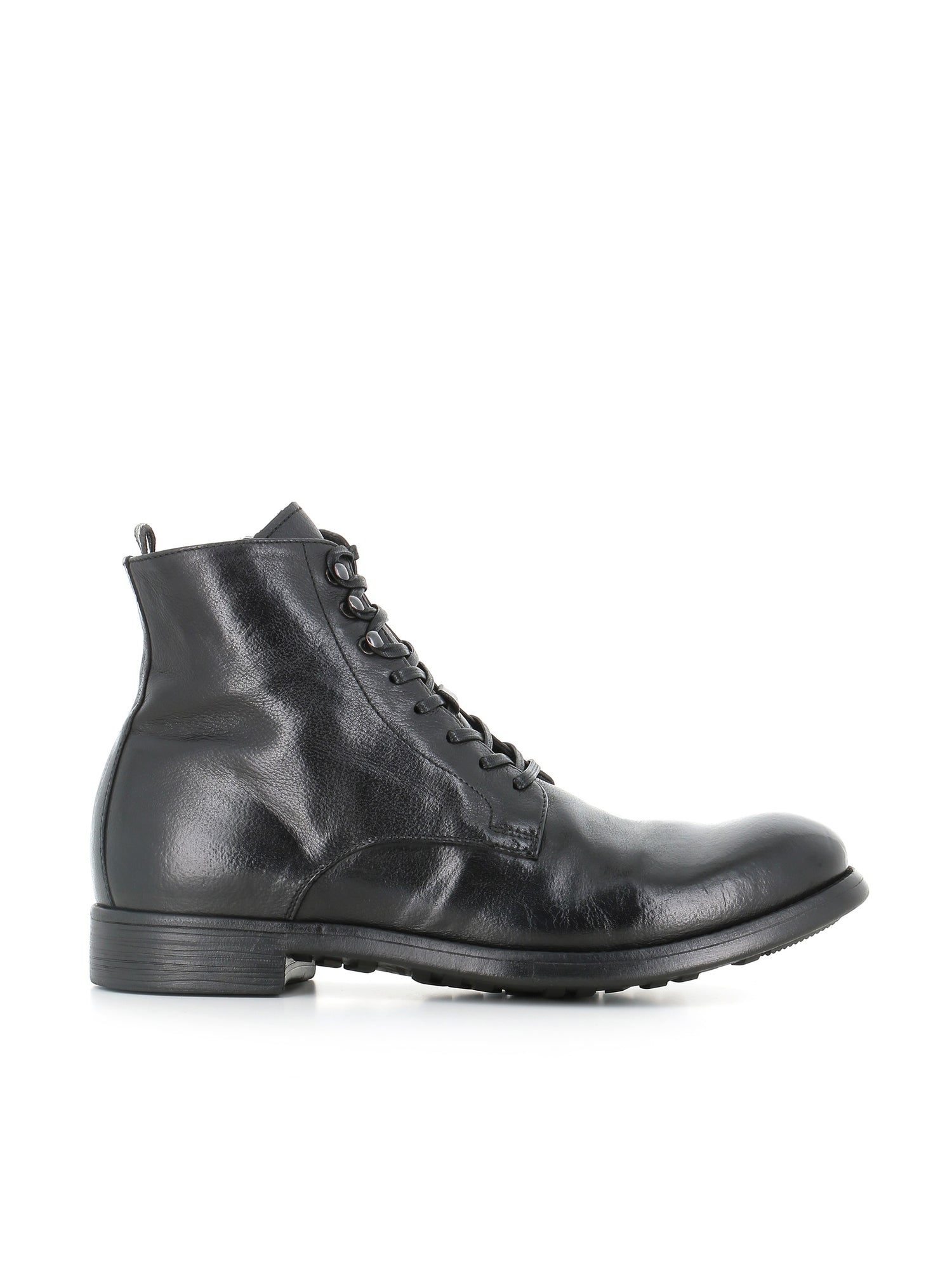  Lace-up Boot Chronicle/004 Officine Creative Uomo Nero - 1