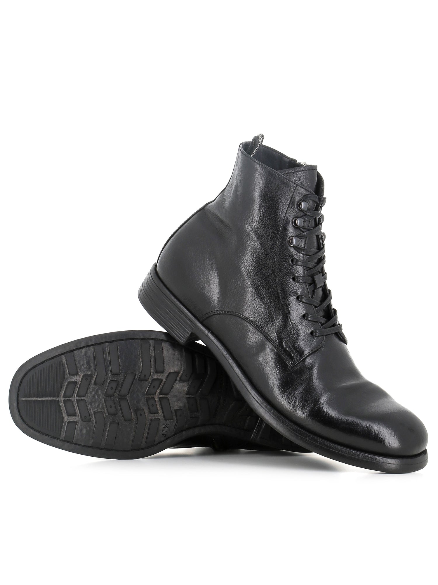  Lace-up Boot Chronicle/004 Officine Creative Uomo Nero - 2