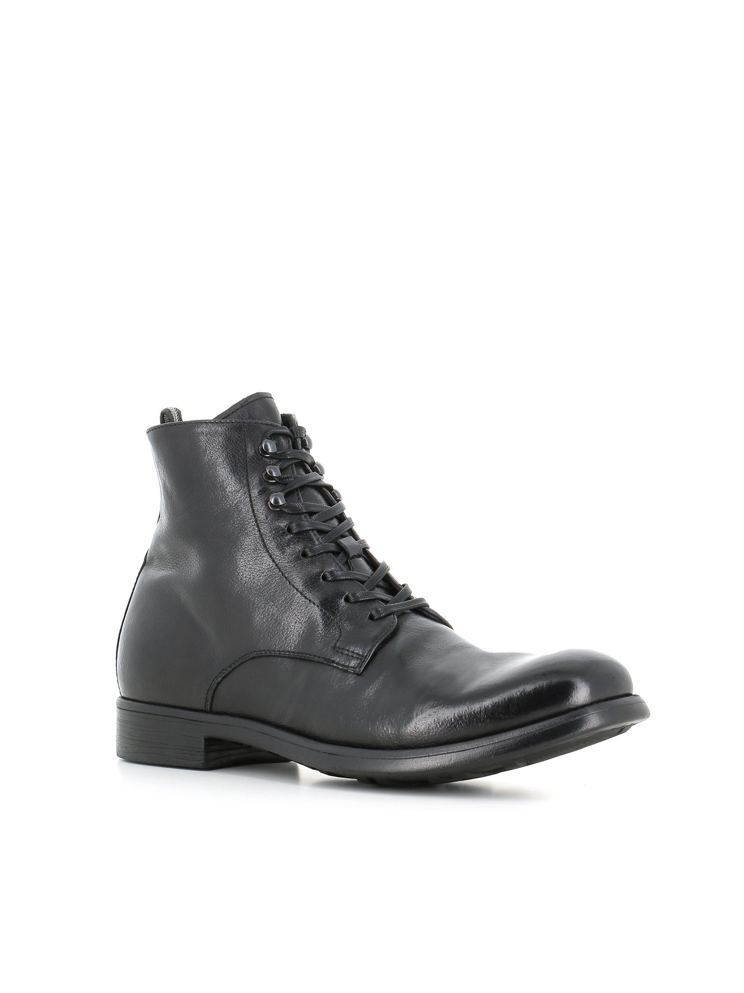  Lace-up Boot Chronicle/004 Officine Creative Uomo Nero - 3
