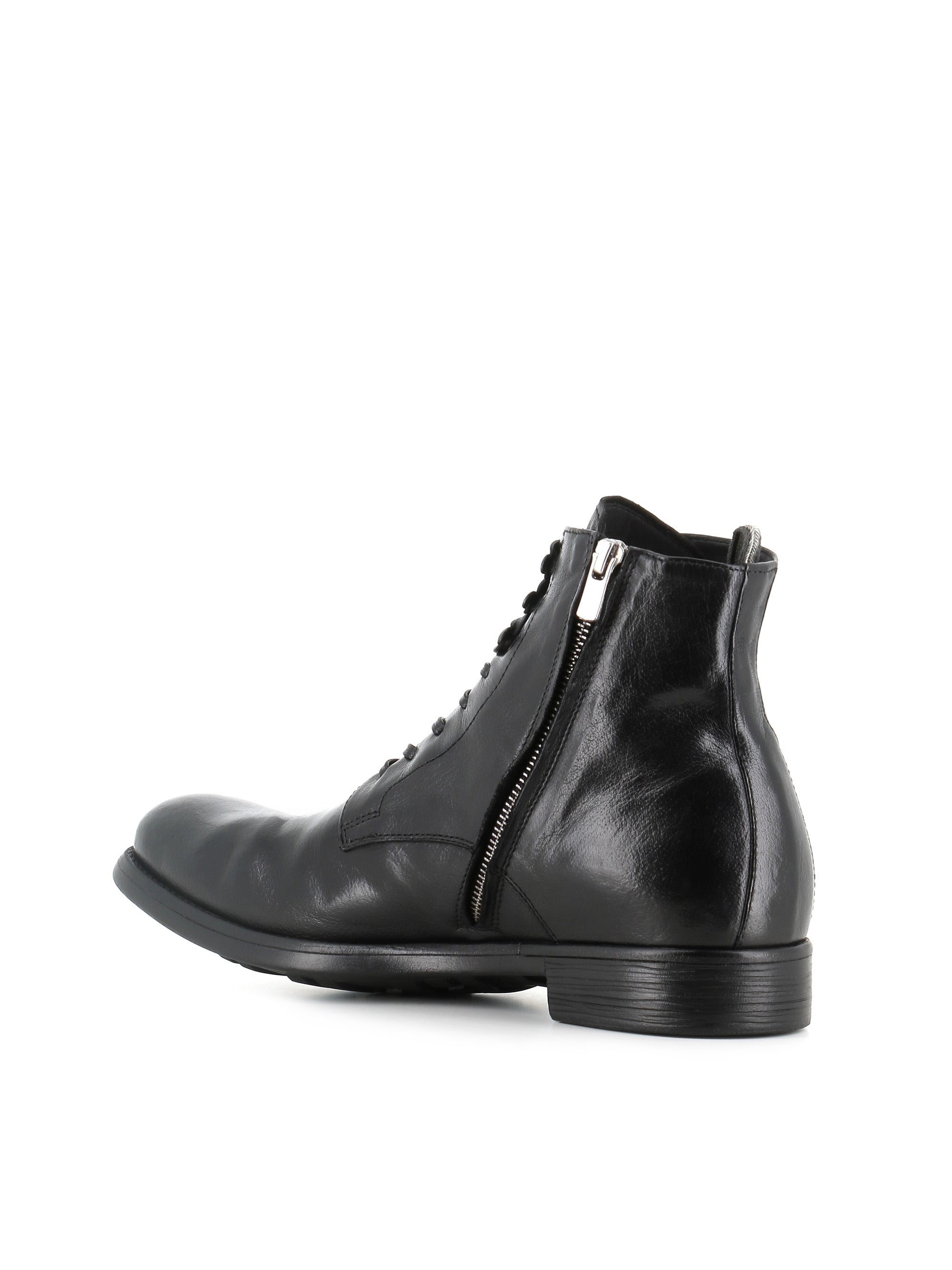  Lace-up Boot Chronicle/004 Officine Creative Uomo Nero - 4
