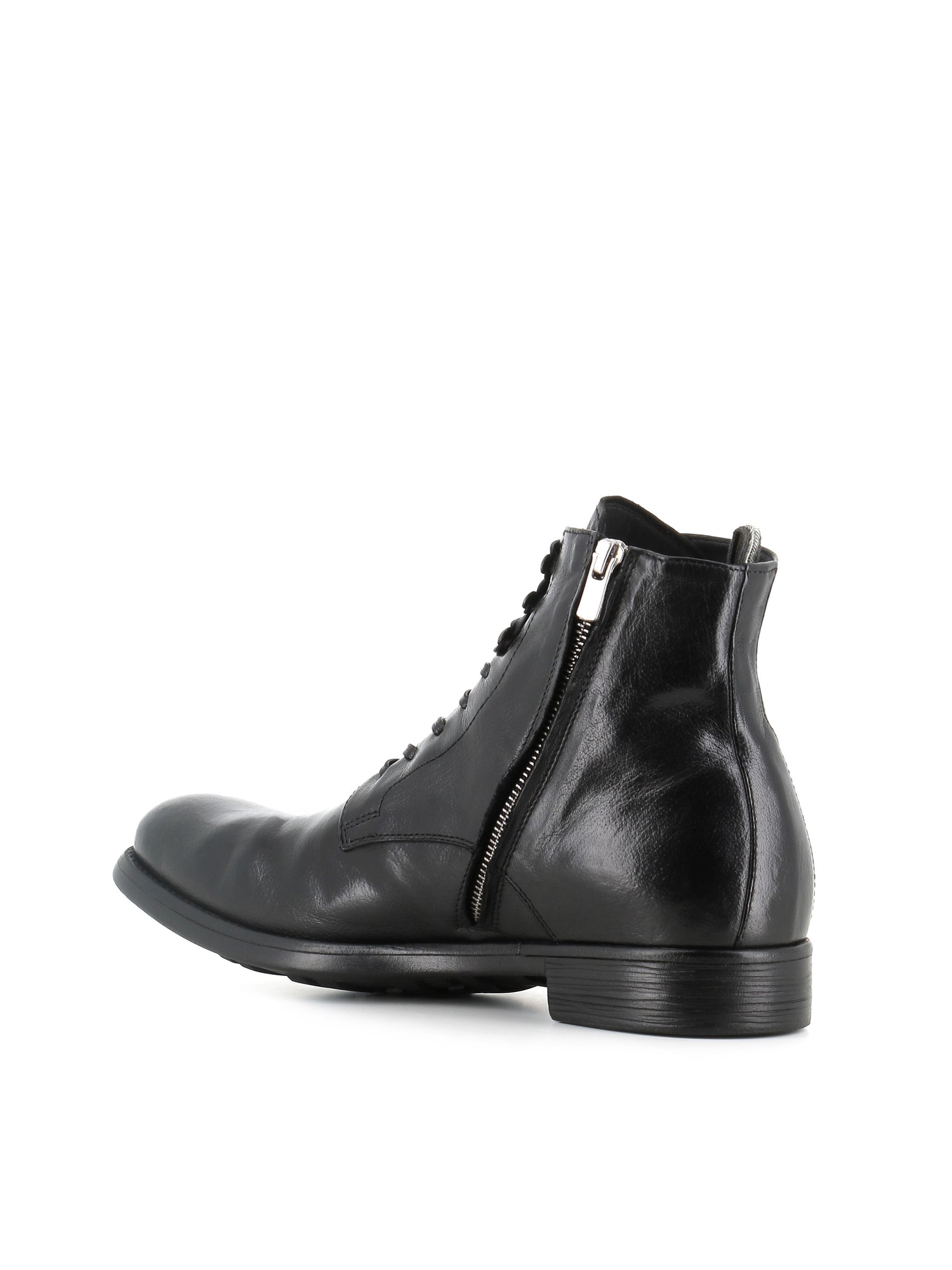  Lace-up Boot Chronicle/004 Officine Creative Uomo Nero - 4