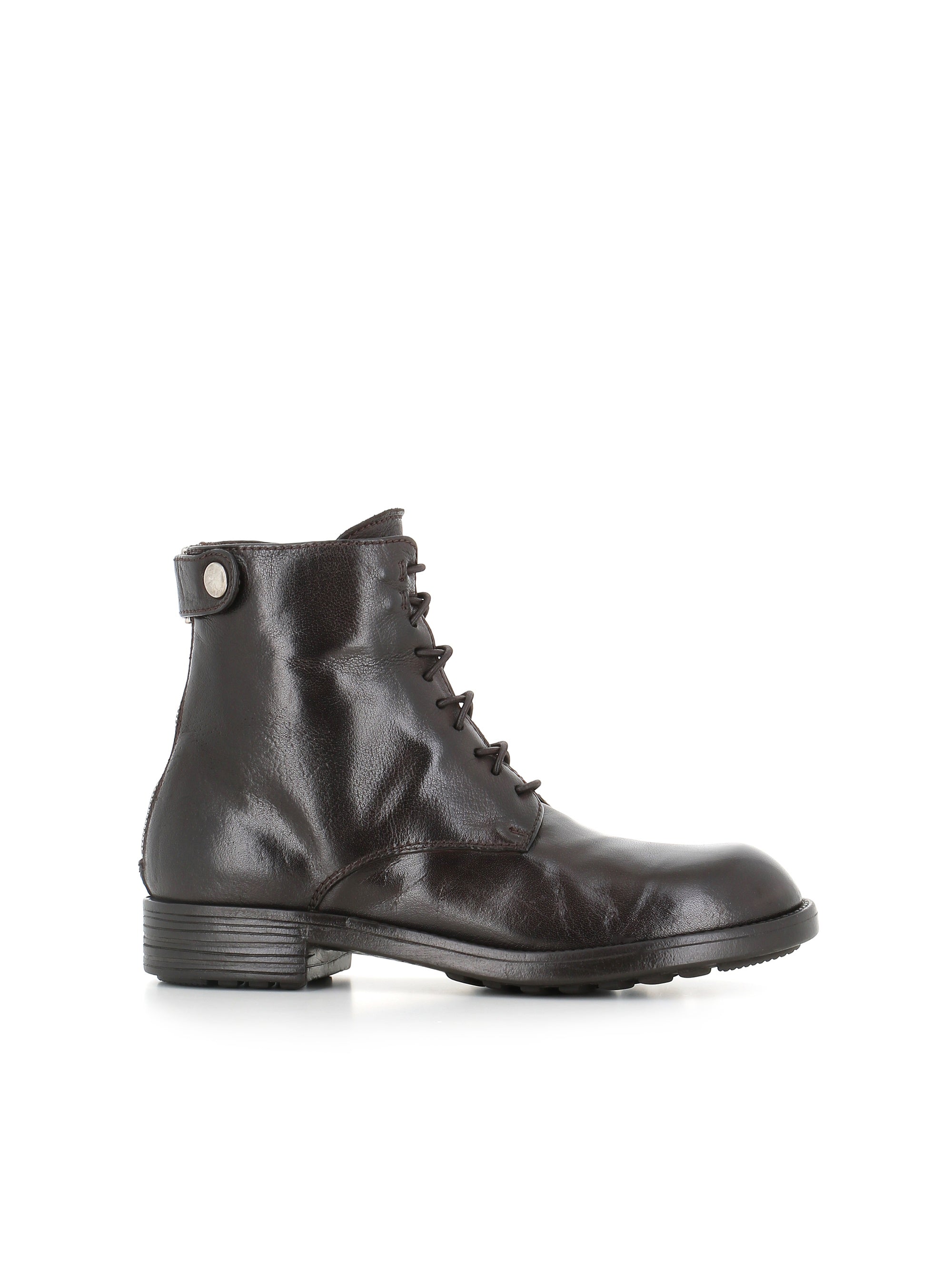  Lace-up Boot Diary/106 Officine Creative Donna Marrone - 1