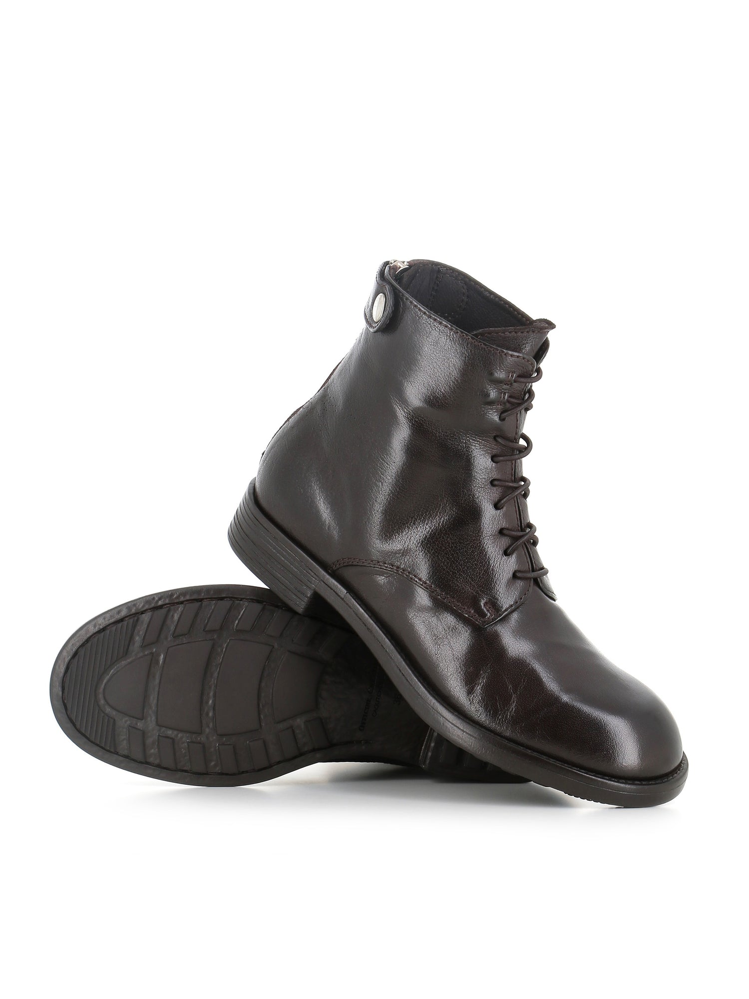  Lace-up Boot Diary/106 Officine Creative Donna Marrone - 2