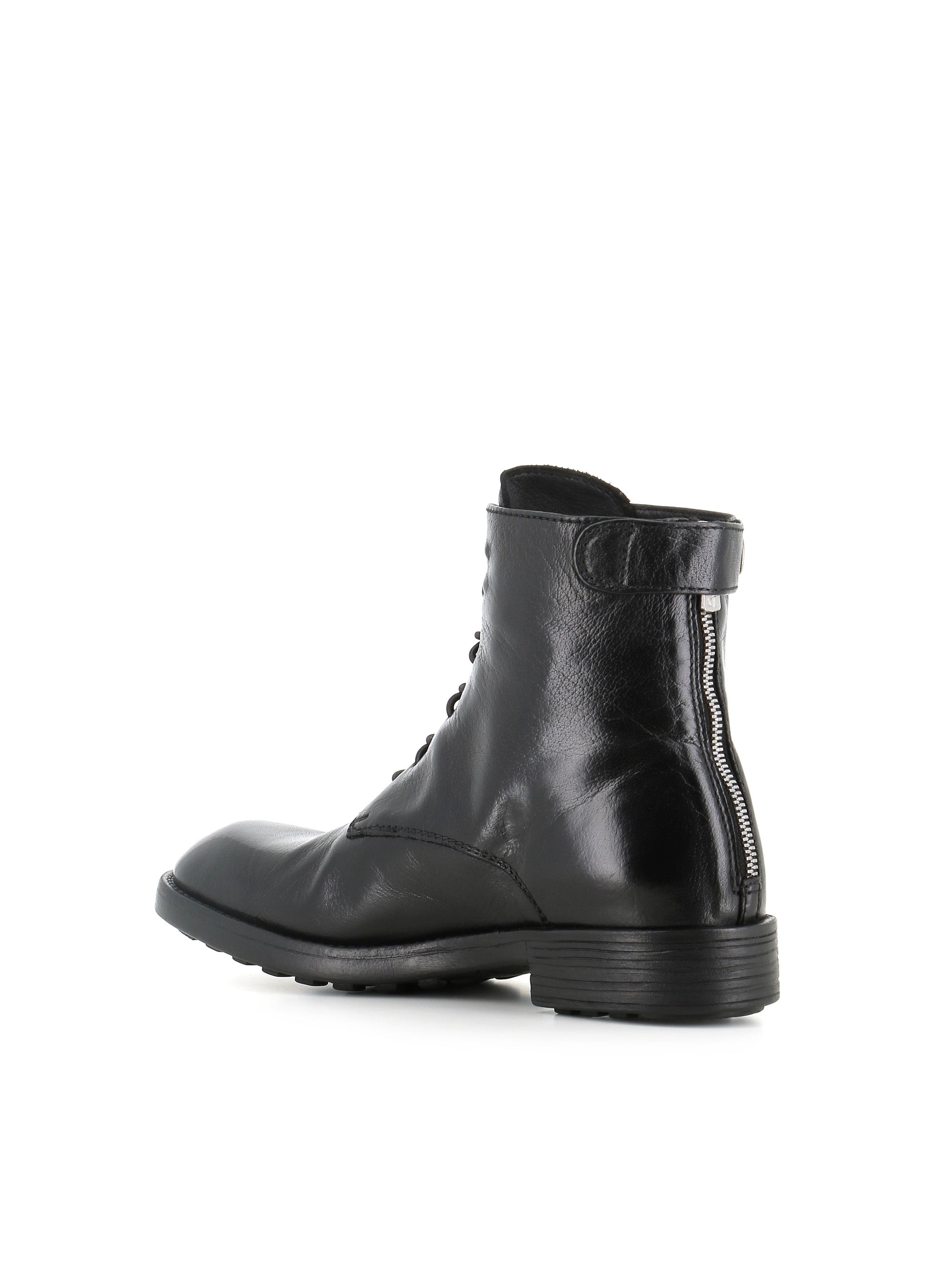  Lace-up Boot Diary/106 Officine Creative Donna Nero - 4