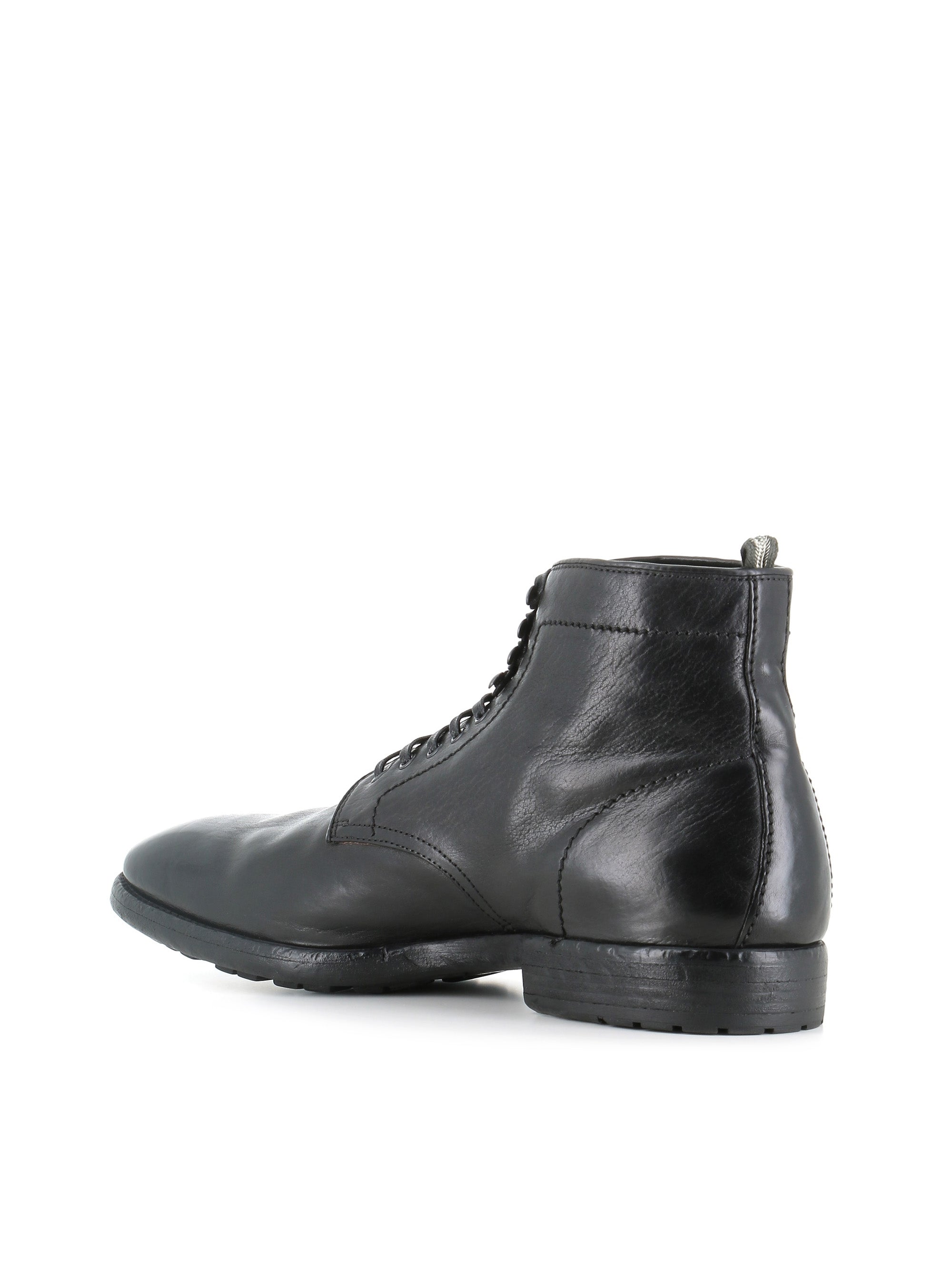  Lace-up Boot Prince/610 Officine Creative Uomo Nero - 4