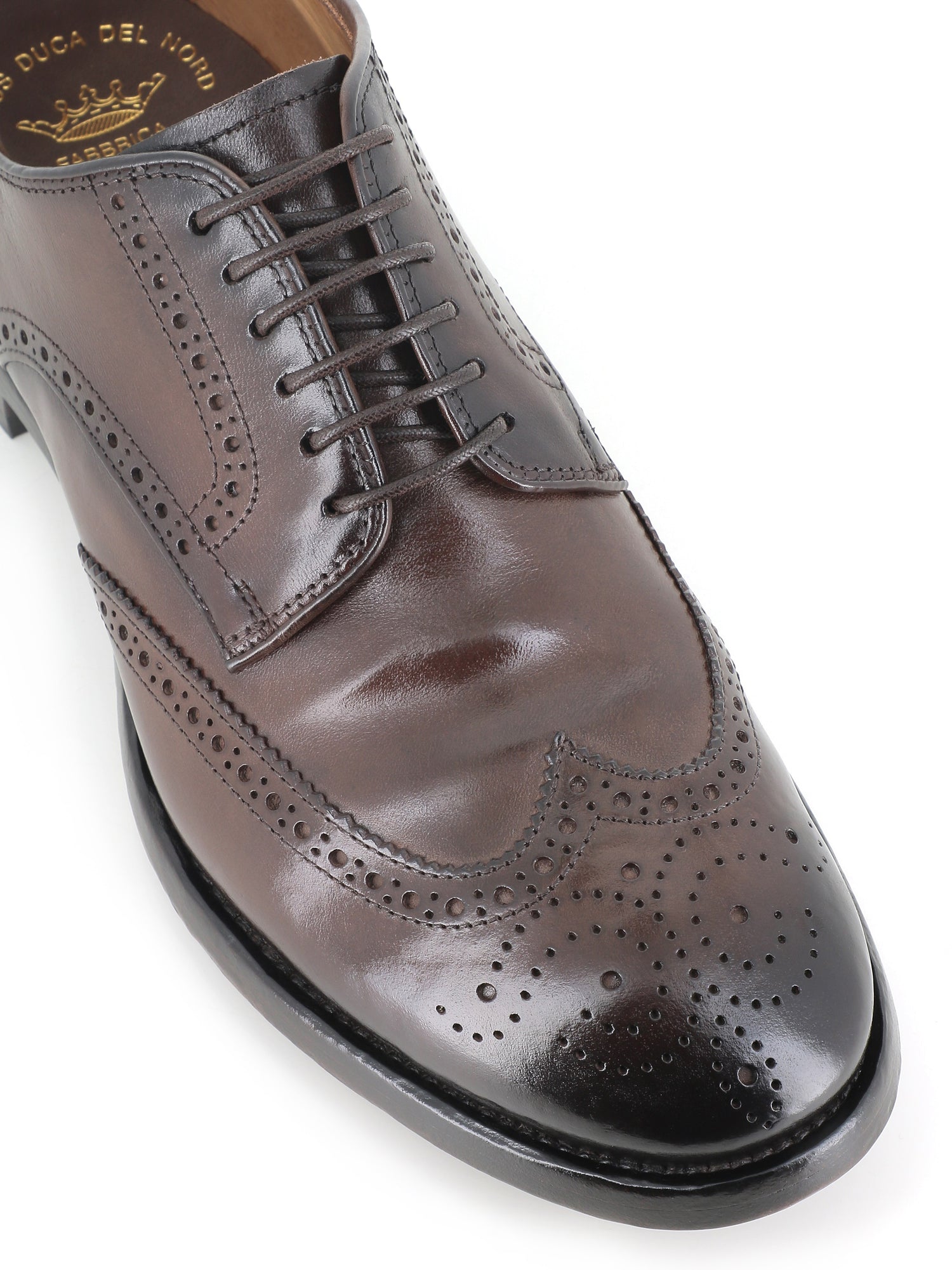  Brogue Providence/006 Officine Creative Uomo Marrone - 5