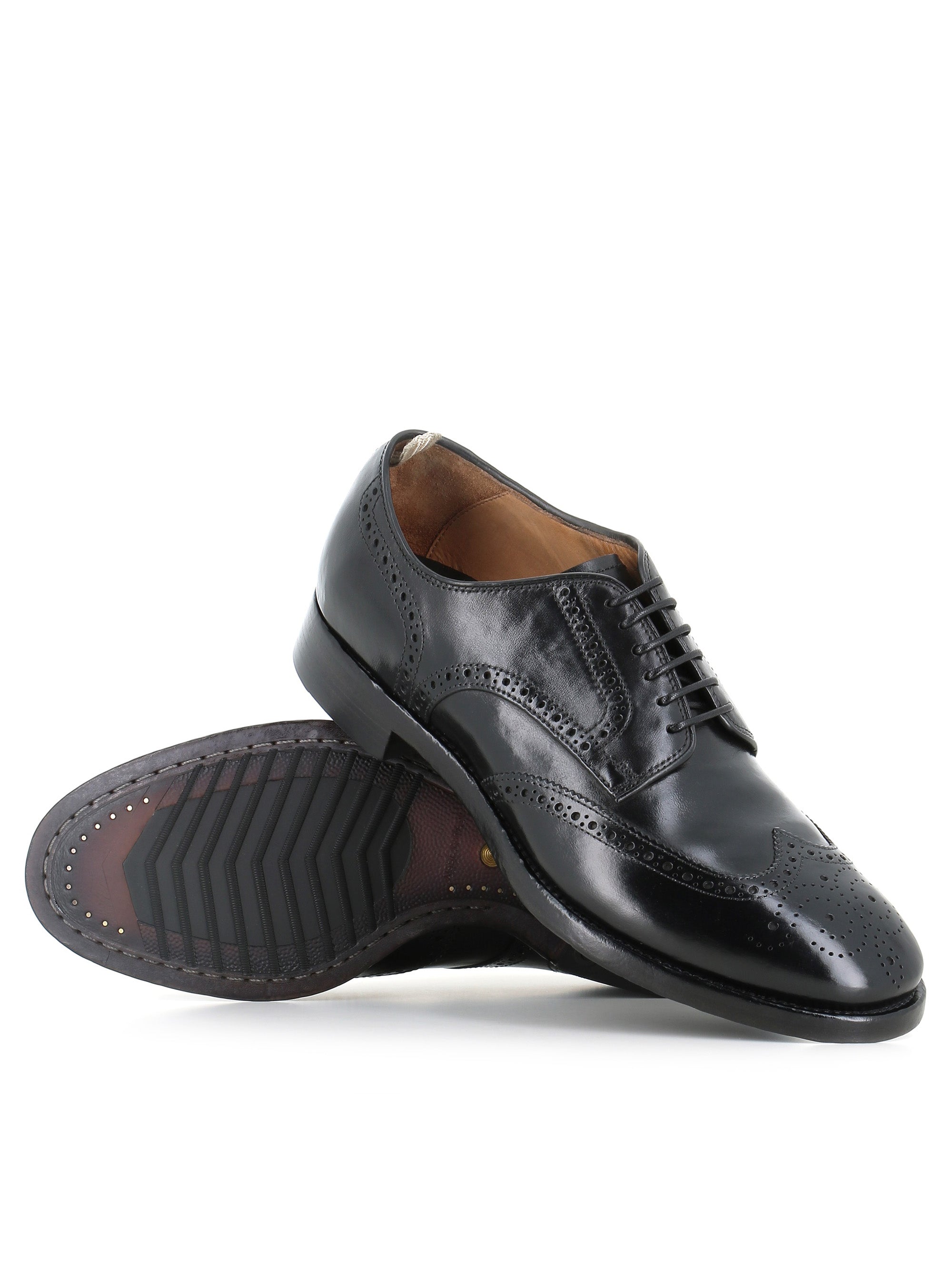  Brogue Providence/006 Officine Creative Uomo Nero - 1