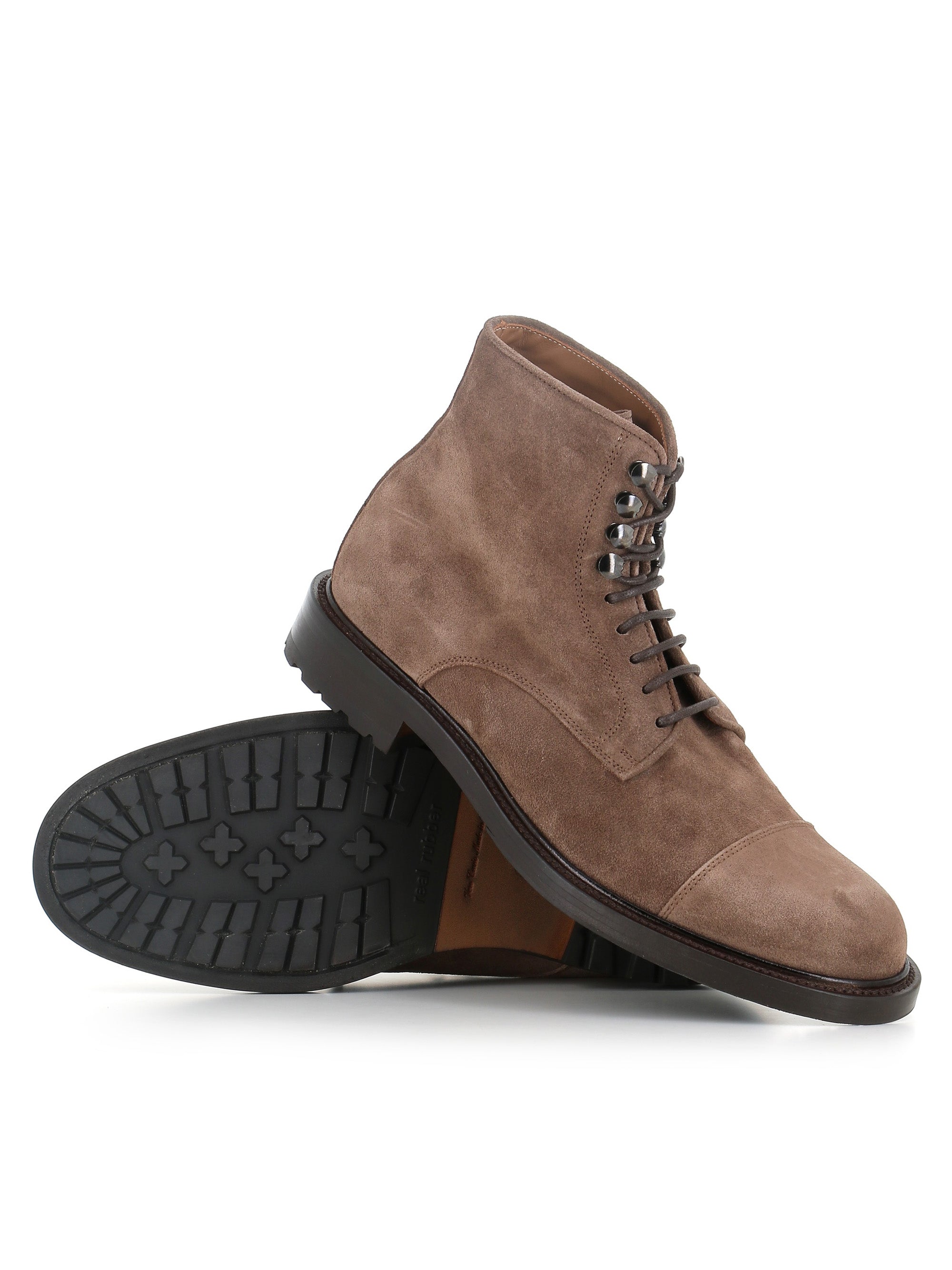  Lace-up Boot Gr11 Salle Uomo Marrone - 2