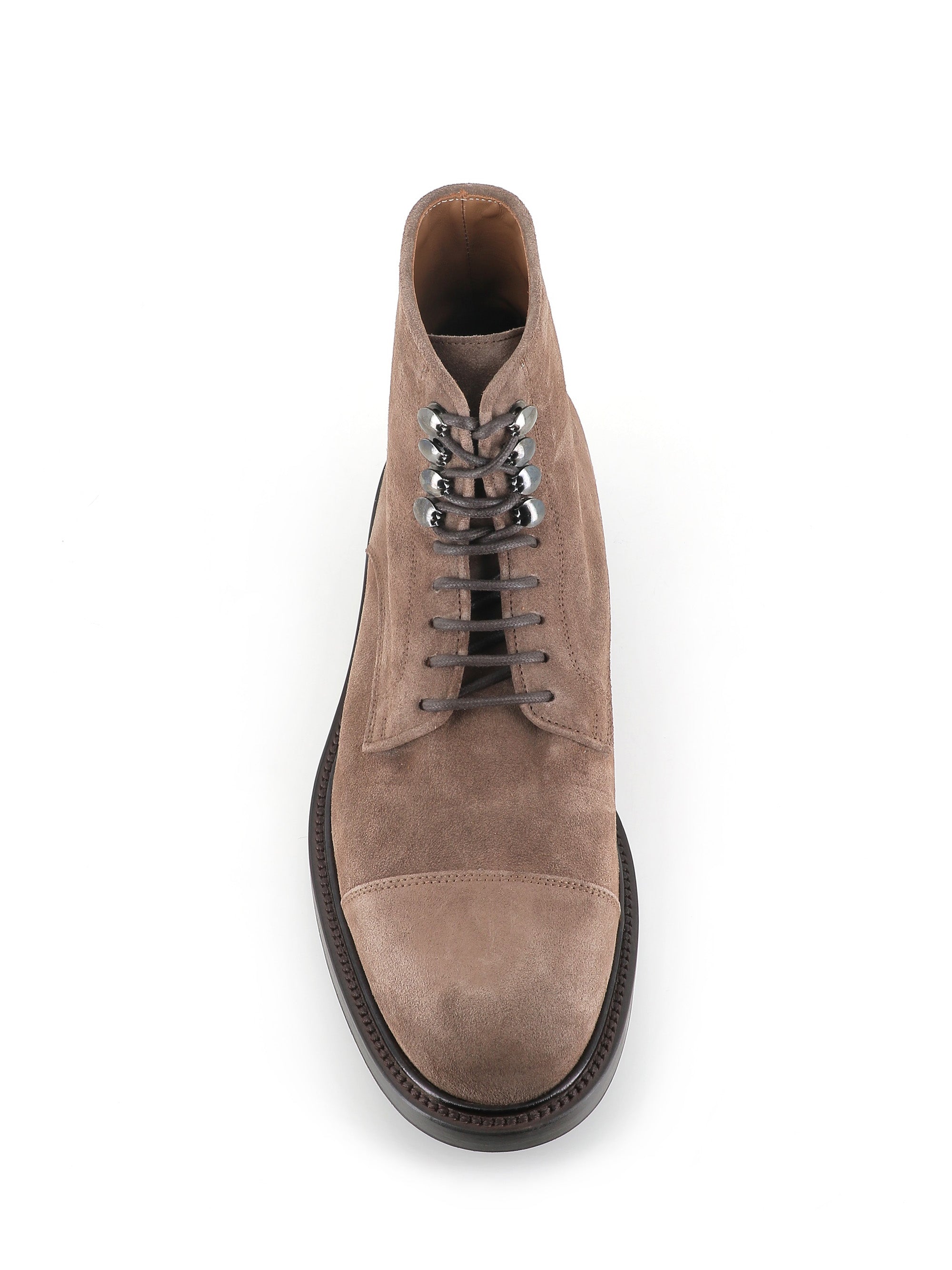  Lace-up Boot Gr11 Salle Uomo Marrone - 5