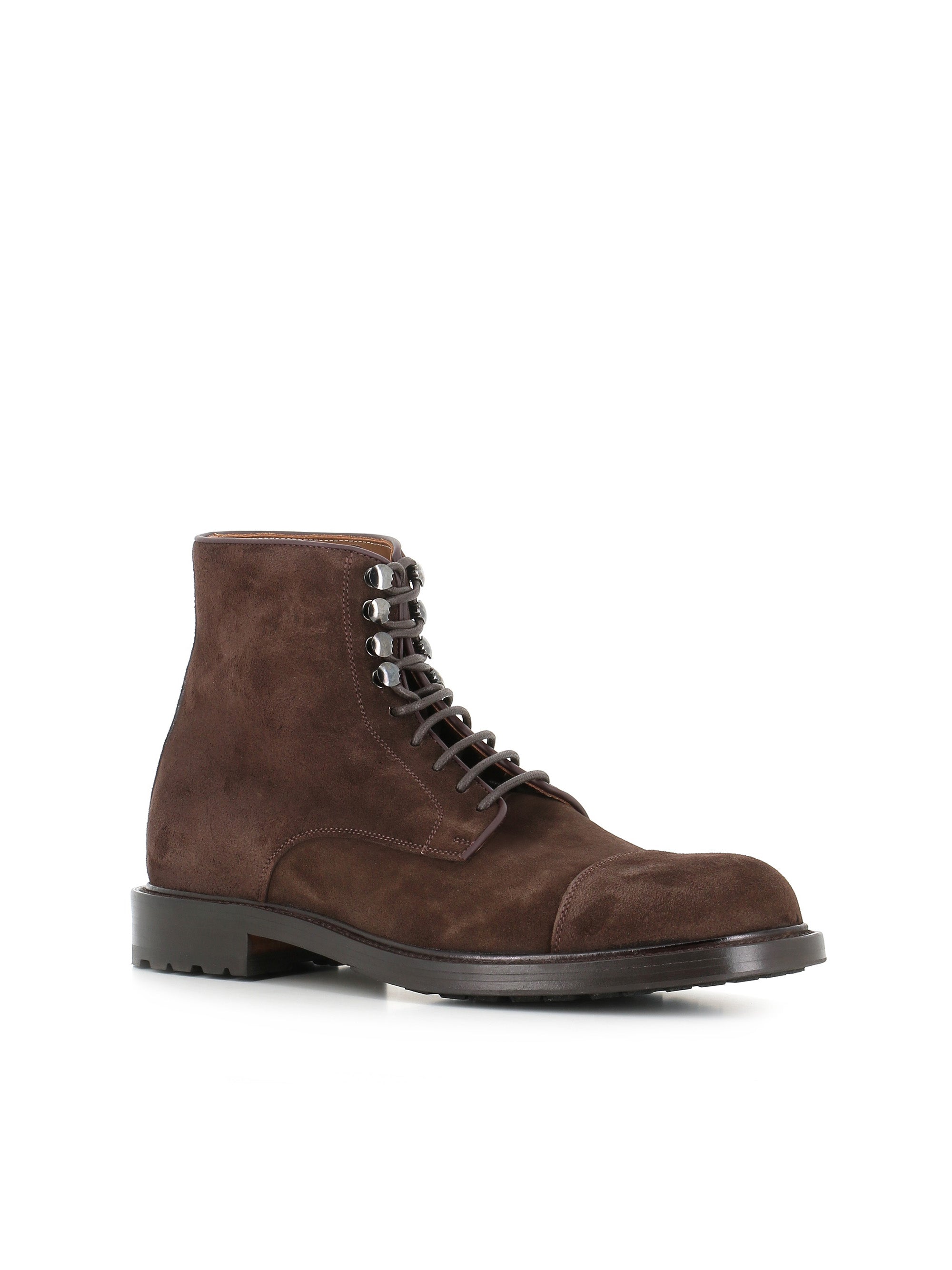  Lace-up Boot Gr11 Salle Uomo Marrone - 3