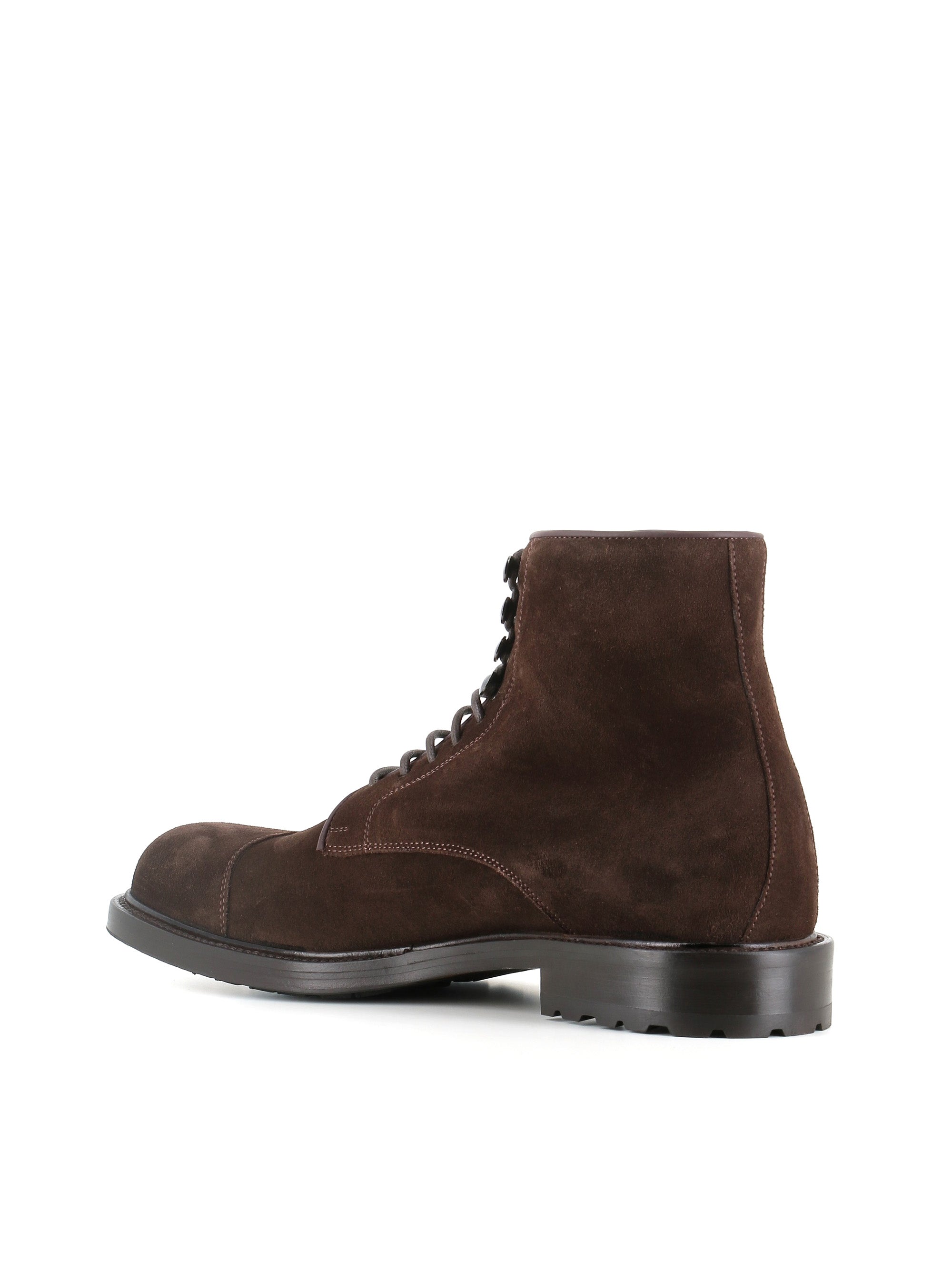  Lace-up Boot Gr11 Salle Uomo Marrone - 4