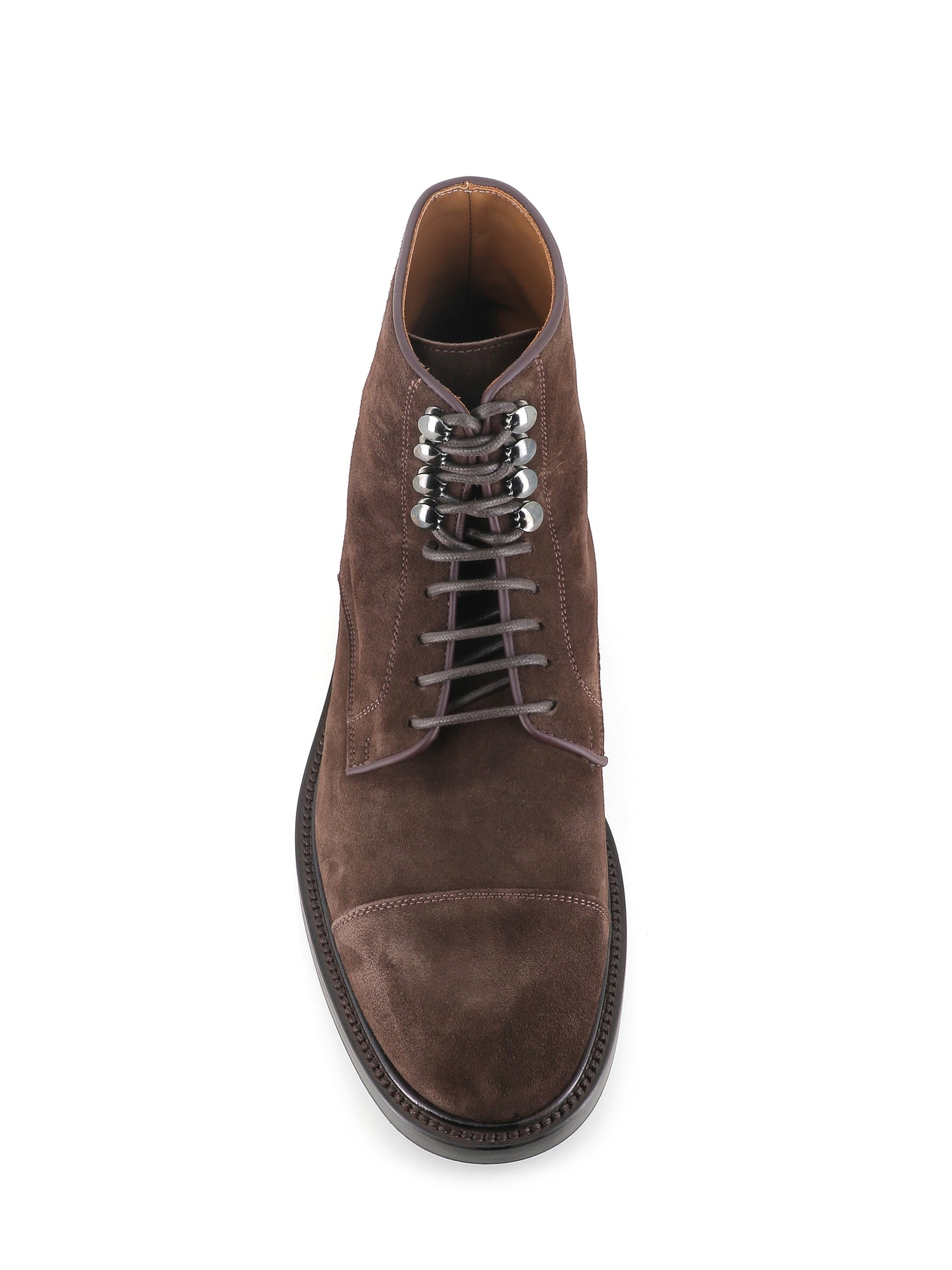  Lace-up Boot Gr11 Salle Uomo Marrone - 5