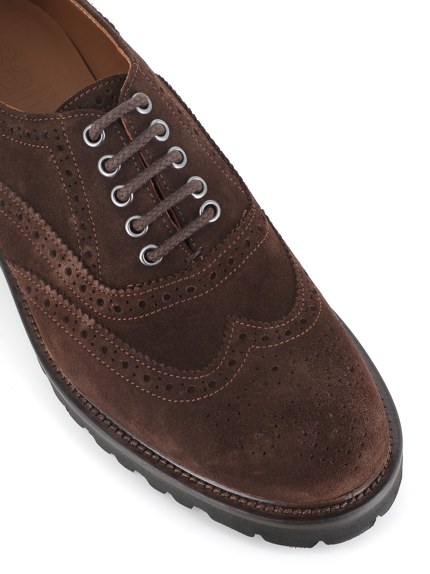  Brogue Ma 3 Salle Uomo Marrone - 5
