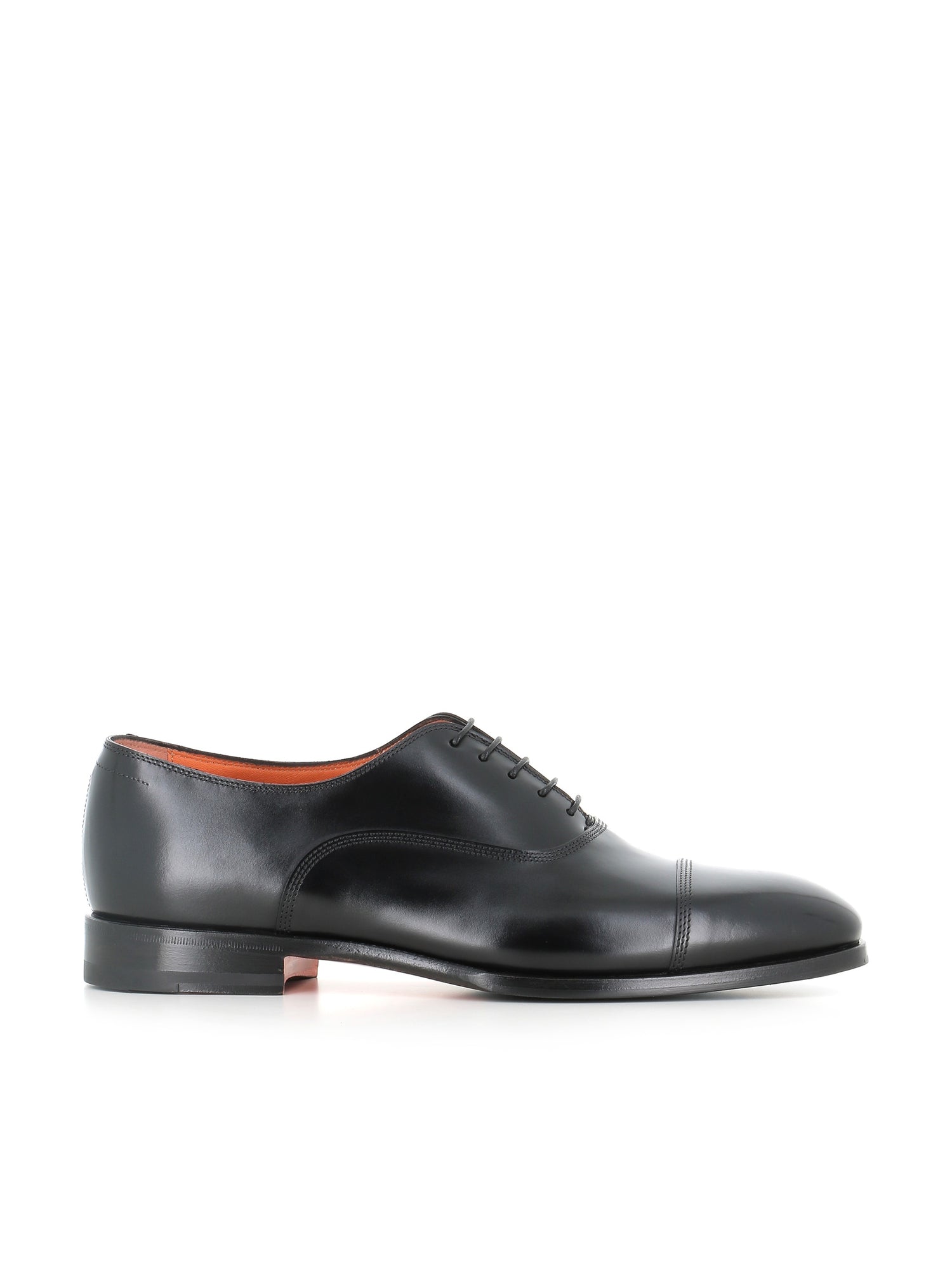  Oxford Archie C Santoni Uomo Nero - 2
