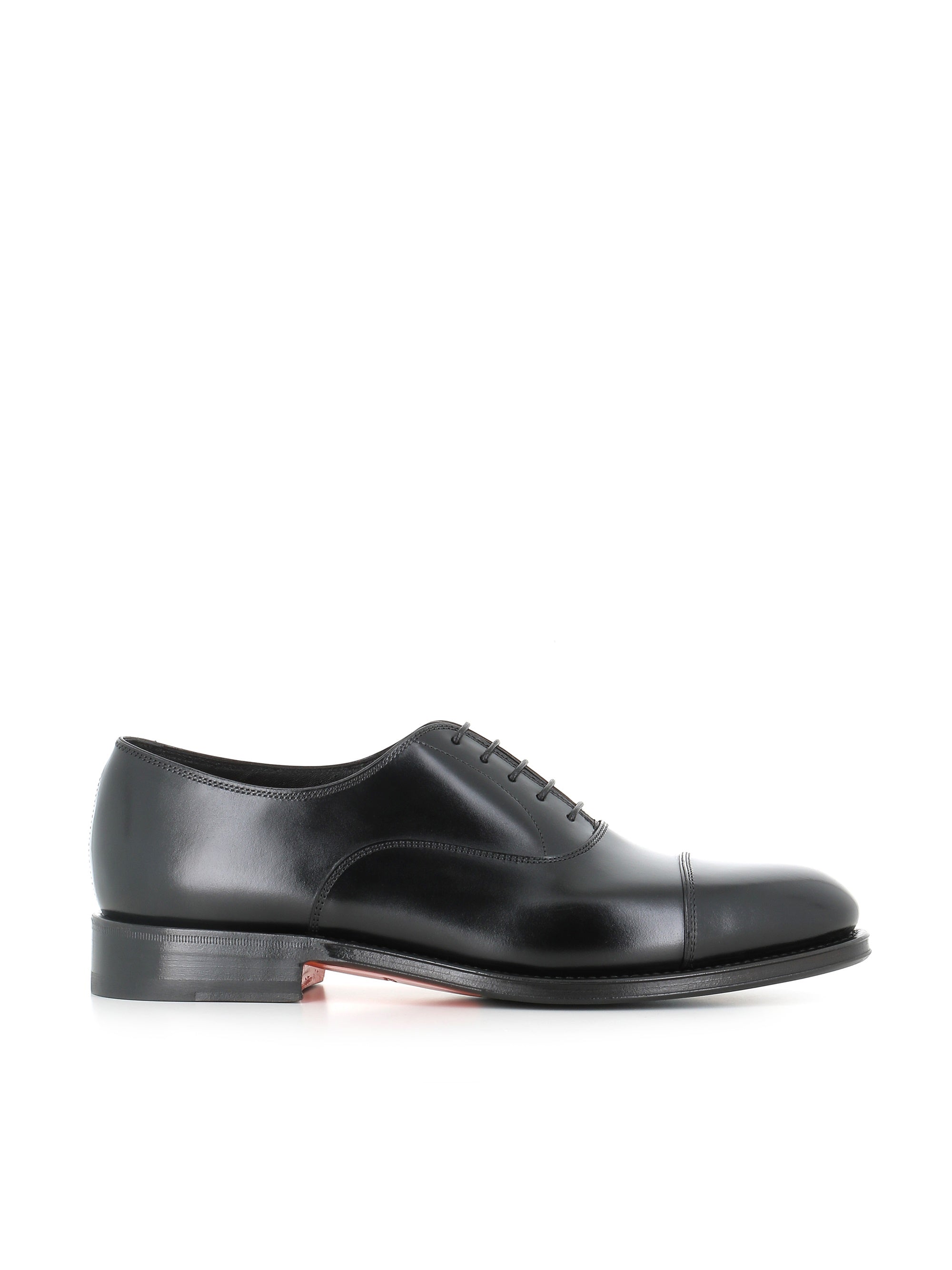  Oxford New Linger Santoni Uomo Nero - 1