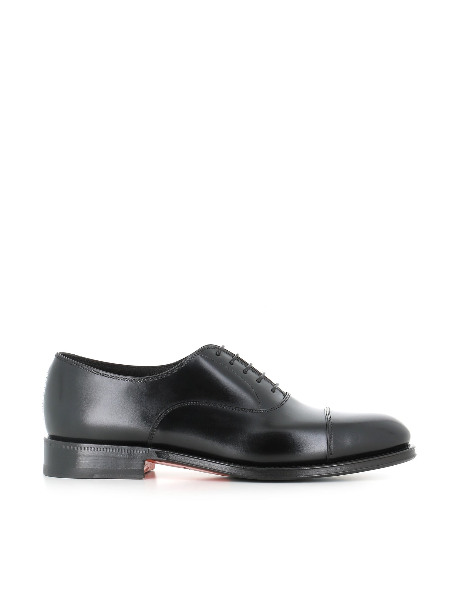  Oxford New Linger Santoni Uomo Nero - 1