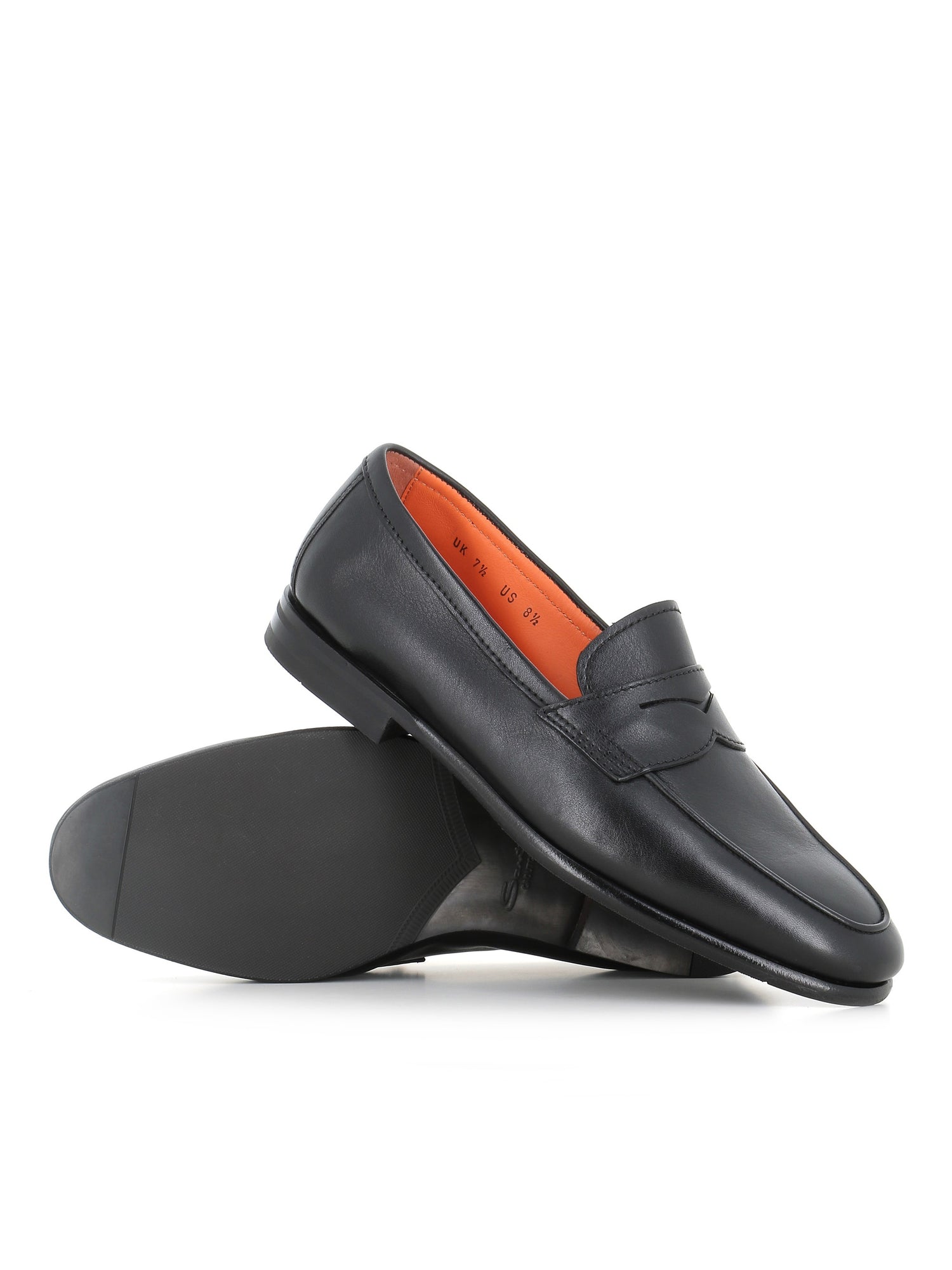  Loafer Carlo Santoni Uomo Nero - 2