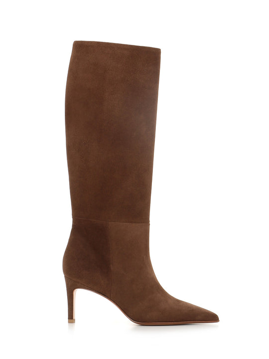 Sergio Levantesi Stivale Ginevr56 Marrone Donna