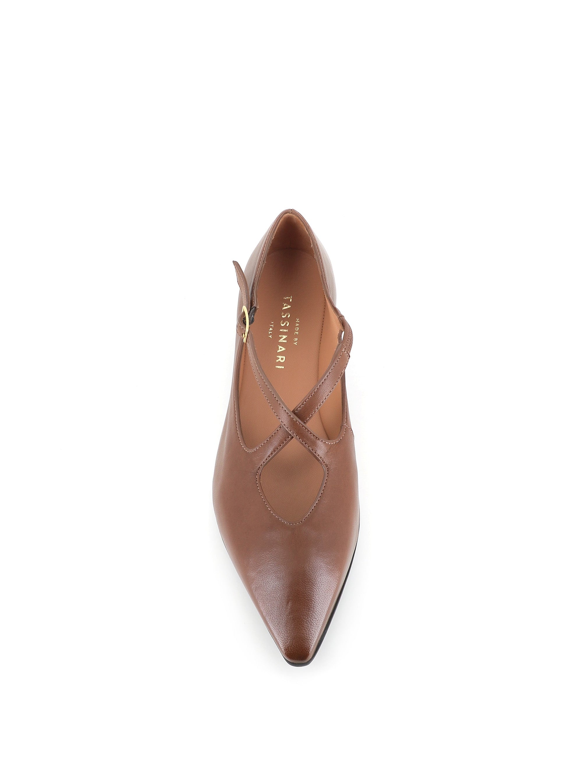  Tassinari Ballerina V423 Marrone Donna - 5