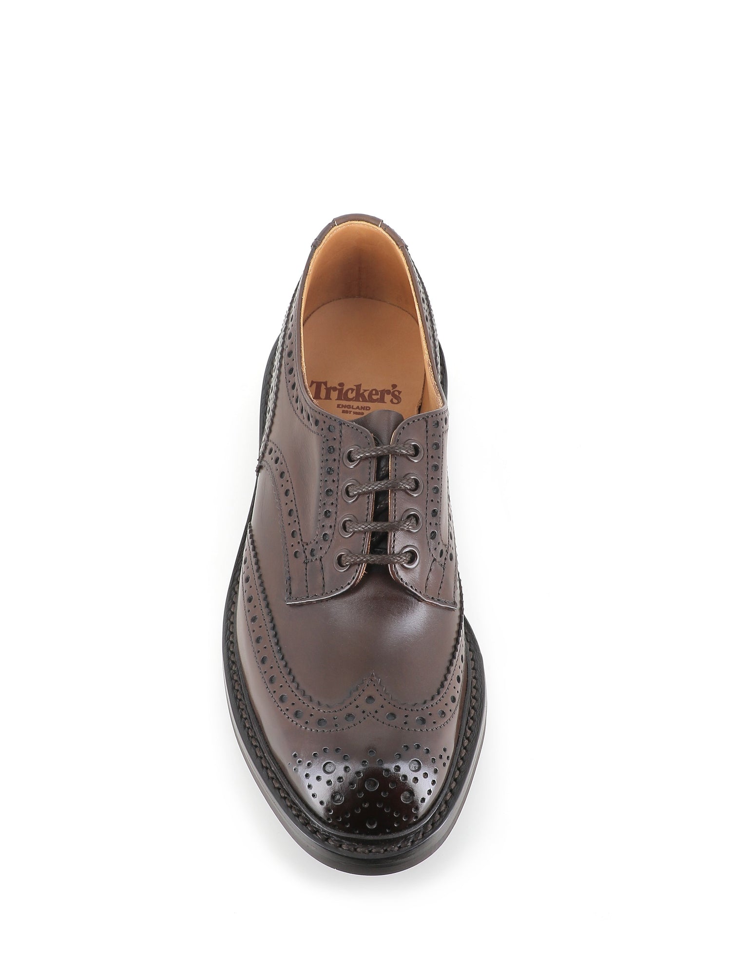  Tricker's Coda Di Rondine Bourton Marrone Uomo - 4
