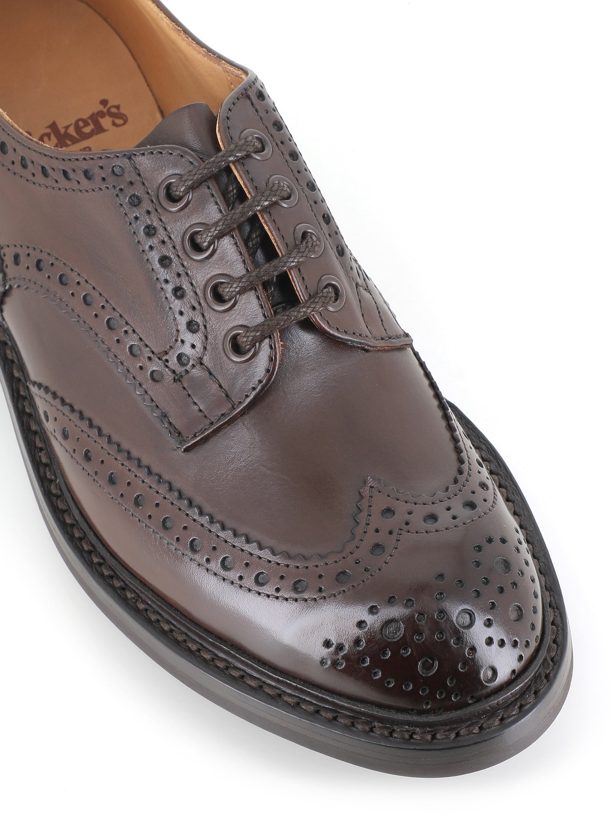  Tricker's Coda Di Rondine Bourton Marrone Uomo - 5