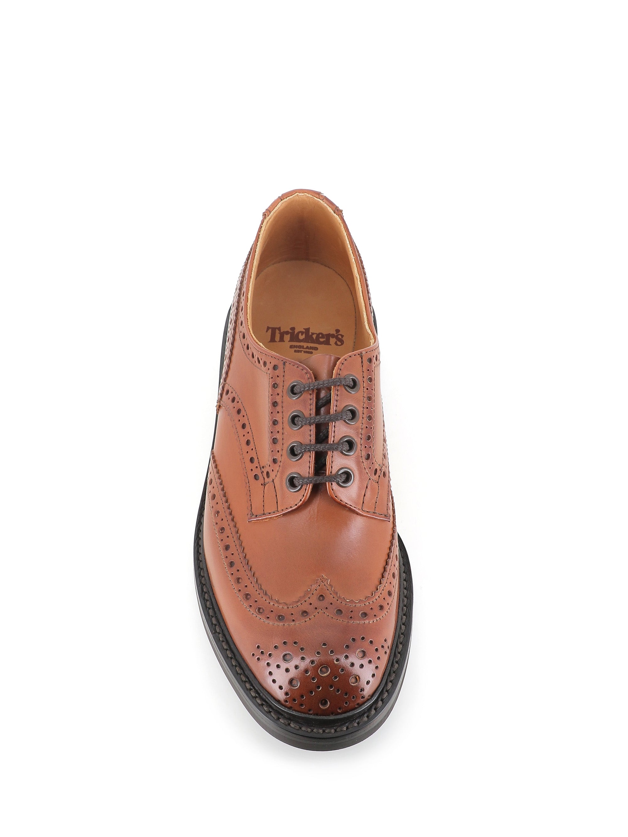  Tricker's Coda Di Rondine Bourton Marrone Uomo - 5