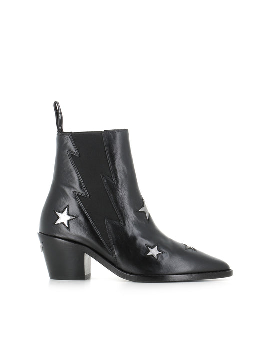 Zadig&voltaire Texano Tyler Stars Nero Donna