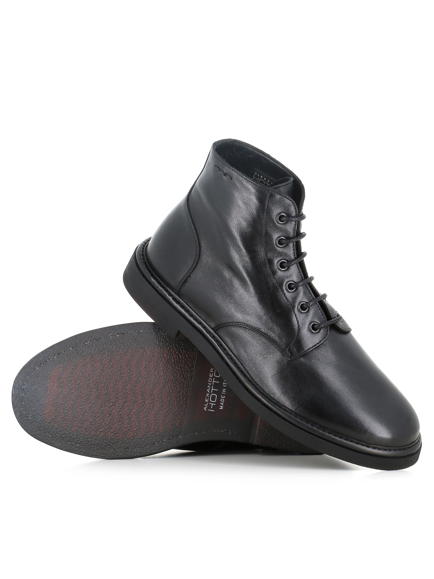  Lace-up Boot 70058 Alexander Hotto Special_ Nero - 2