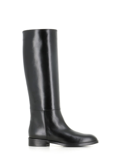 Alluminio Stivale Nero Donna