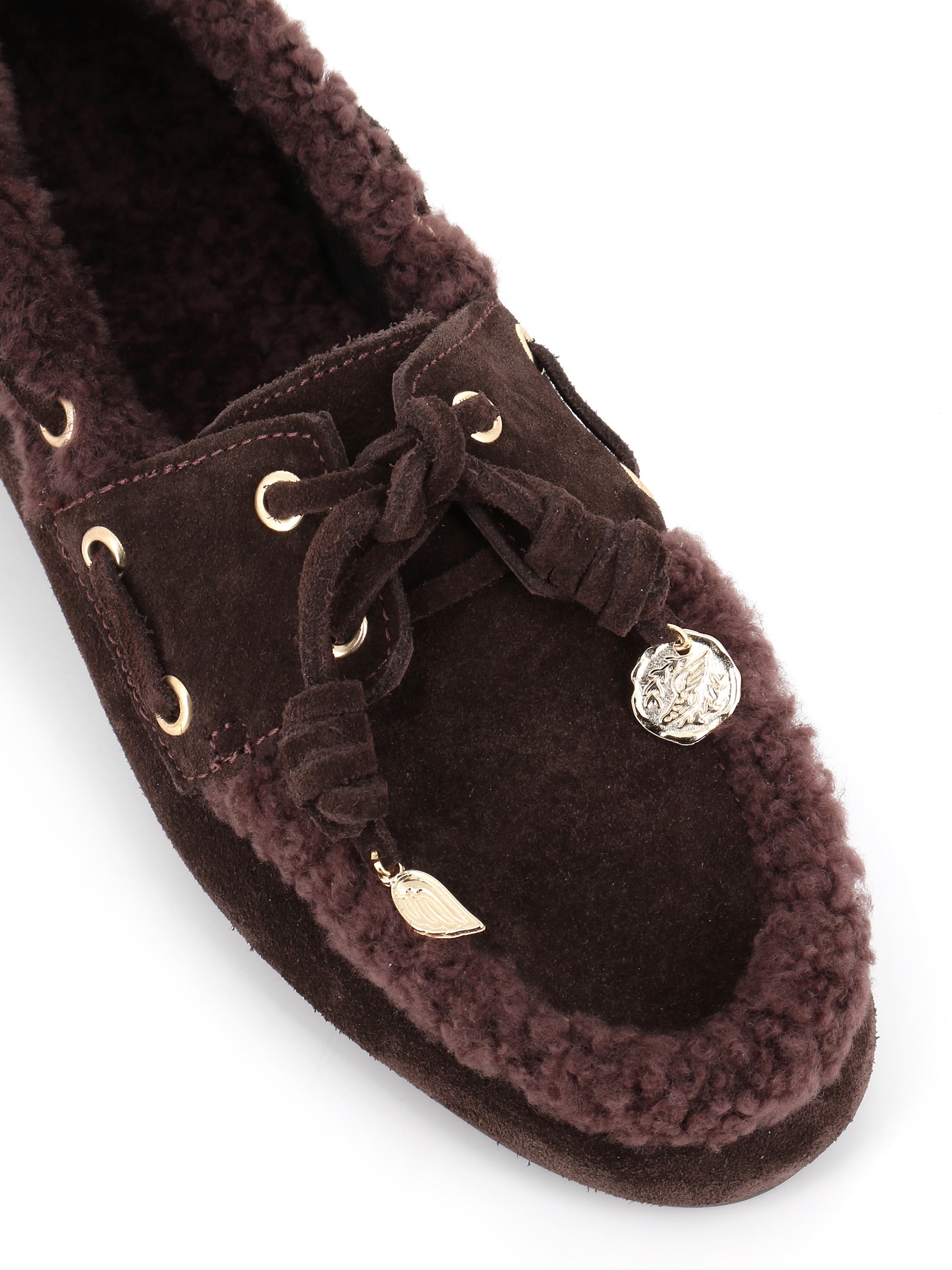  Ancient Greek Sandals Mocassino Pliaria Marrone Donna Special_ - 5