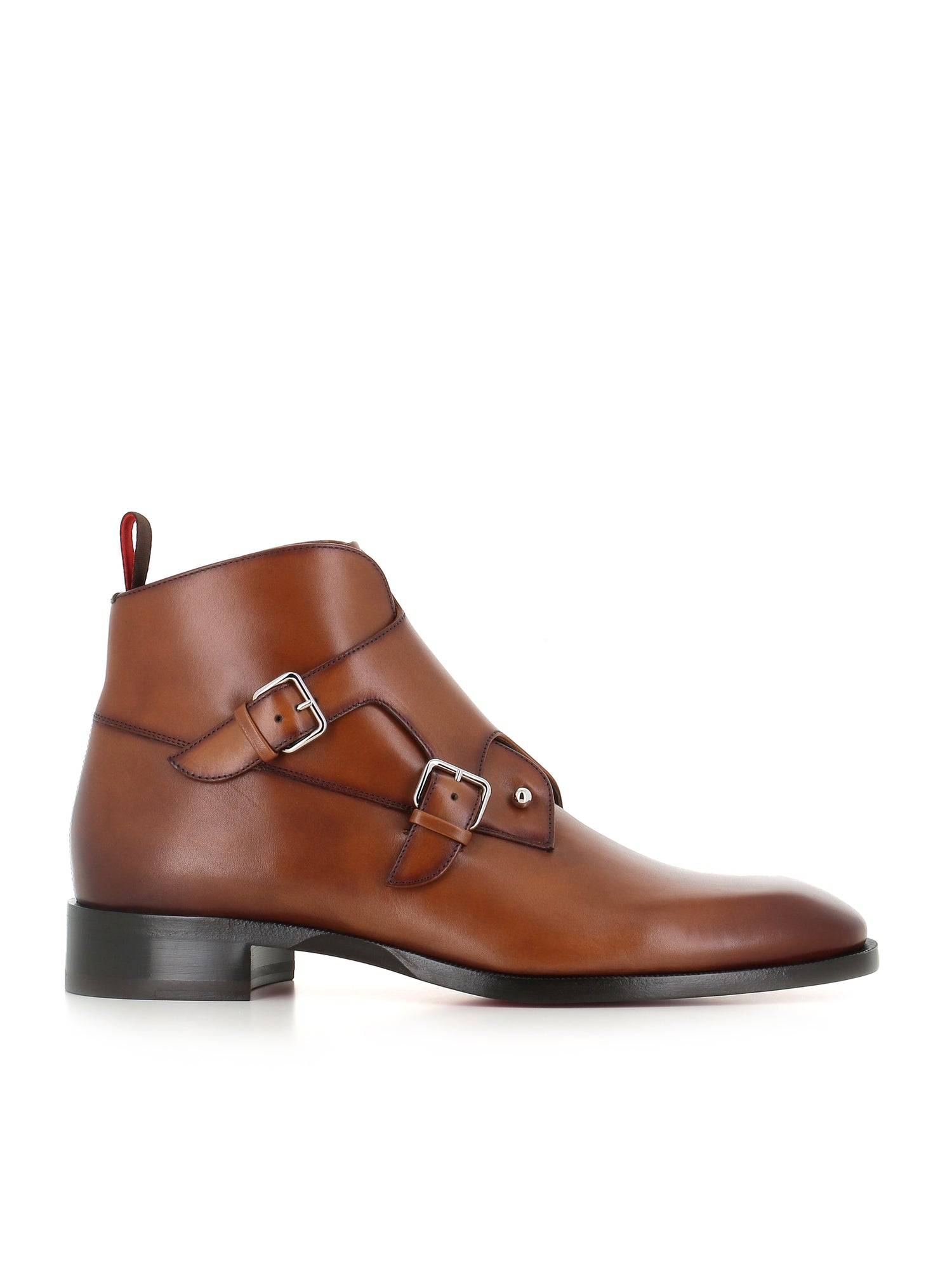  Christian Louboutin Stivaletto Chambelimonk Boot Flat Marrone Uomo Special_ - 2