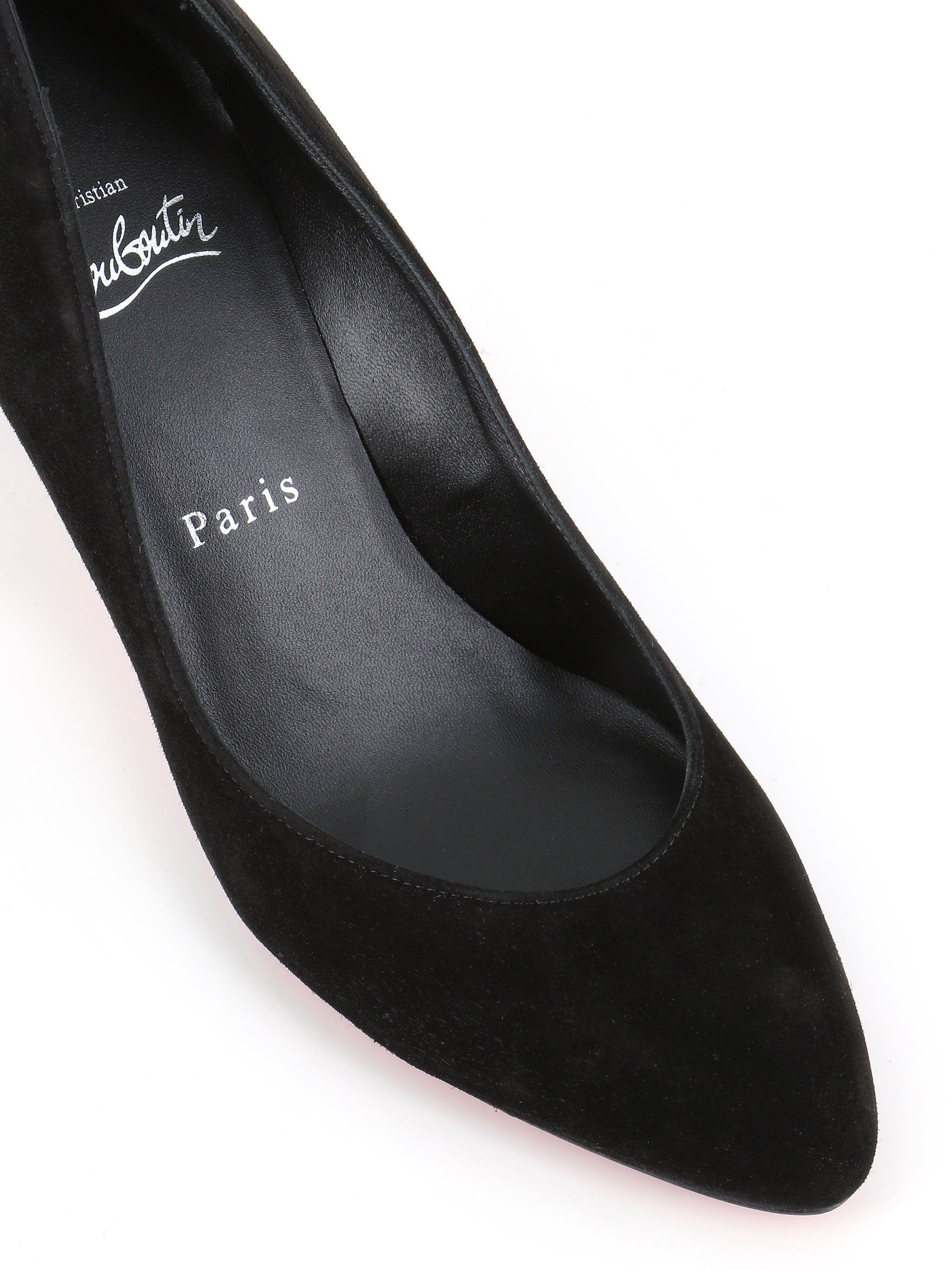  Christian Louboutin Décolletè Fanny Love 85 Nero Donna Special_ - 5