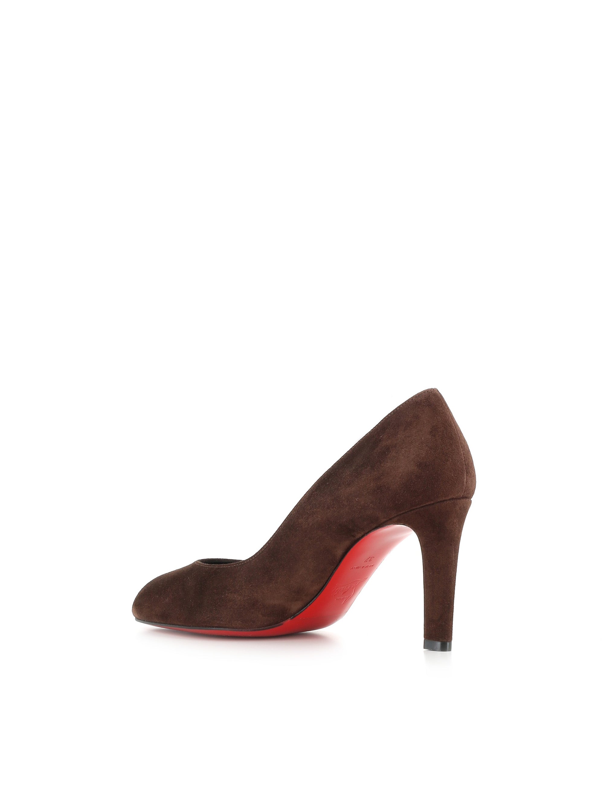  Christian Louboutin Décolletè Fanny Love 85 Marrone Donna Special_ - 3