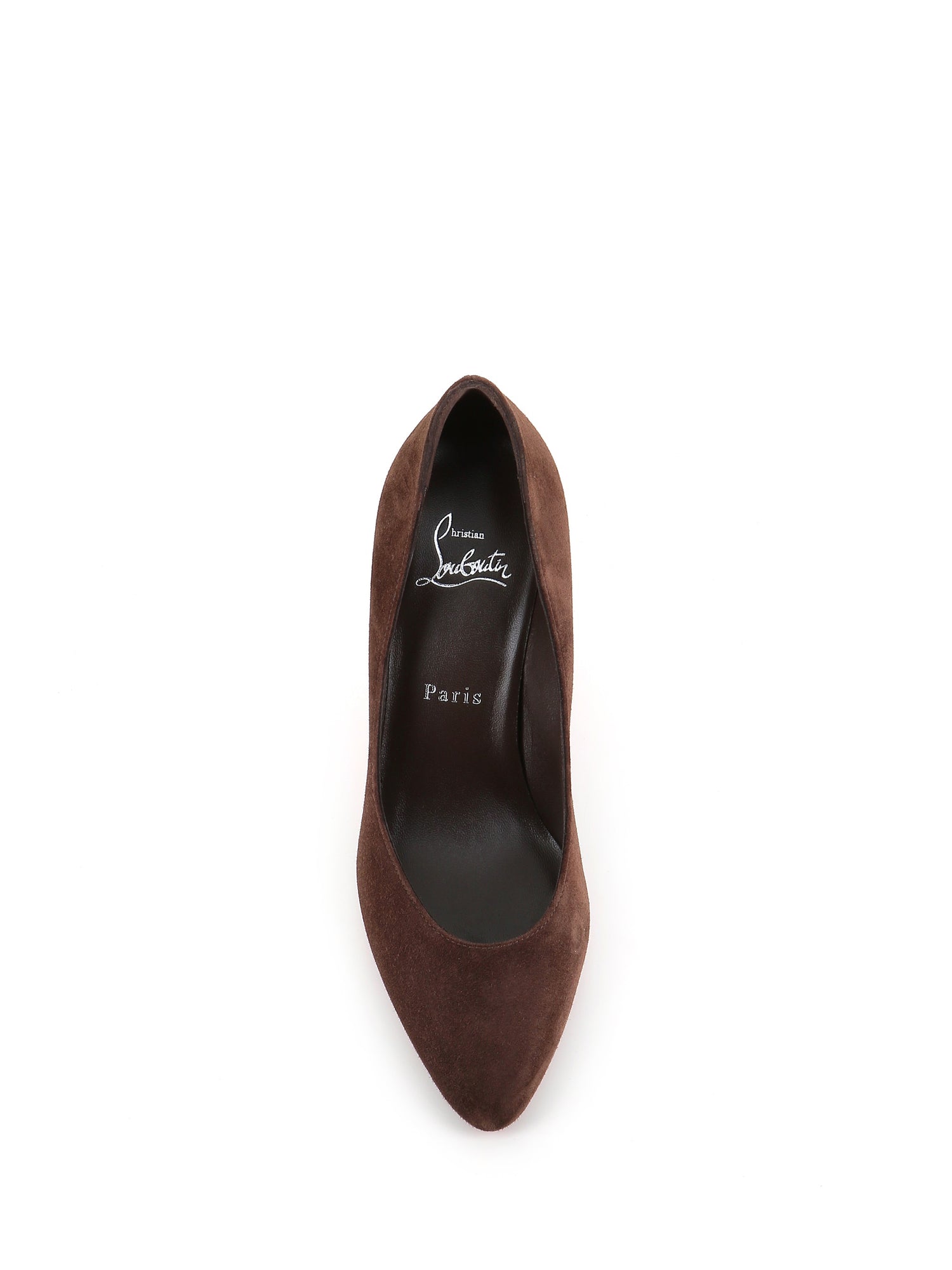  Christian Louboutin Décolletè Fanny Love 85 Marrone Donna Special_ - 4