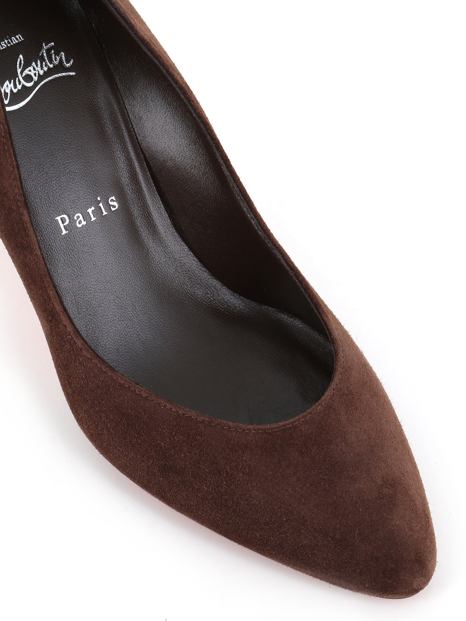  Christian Louboutin Décolletè Fanny Love 85 Marrone Donna Special_ - 5