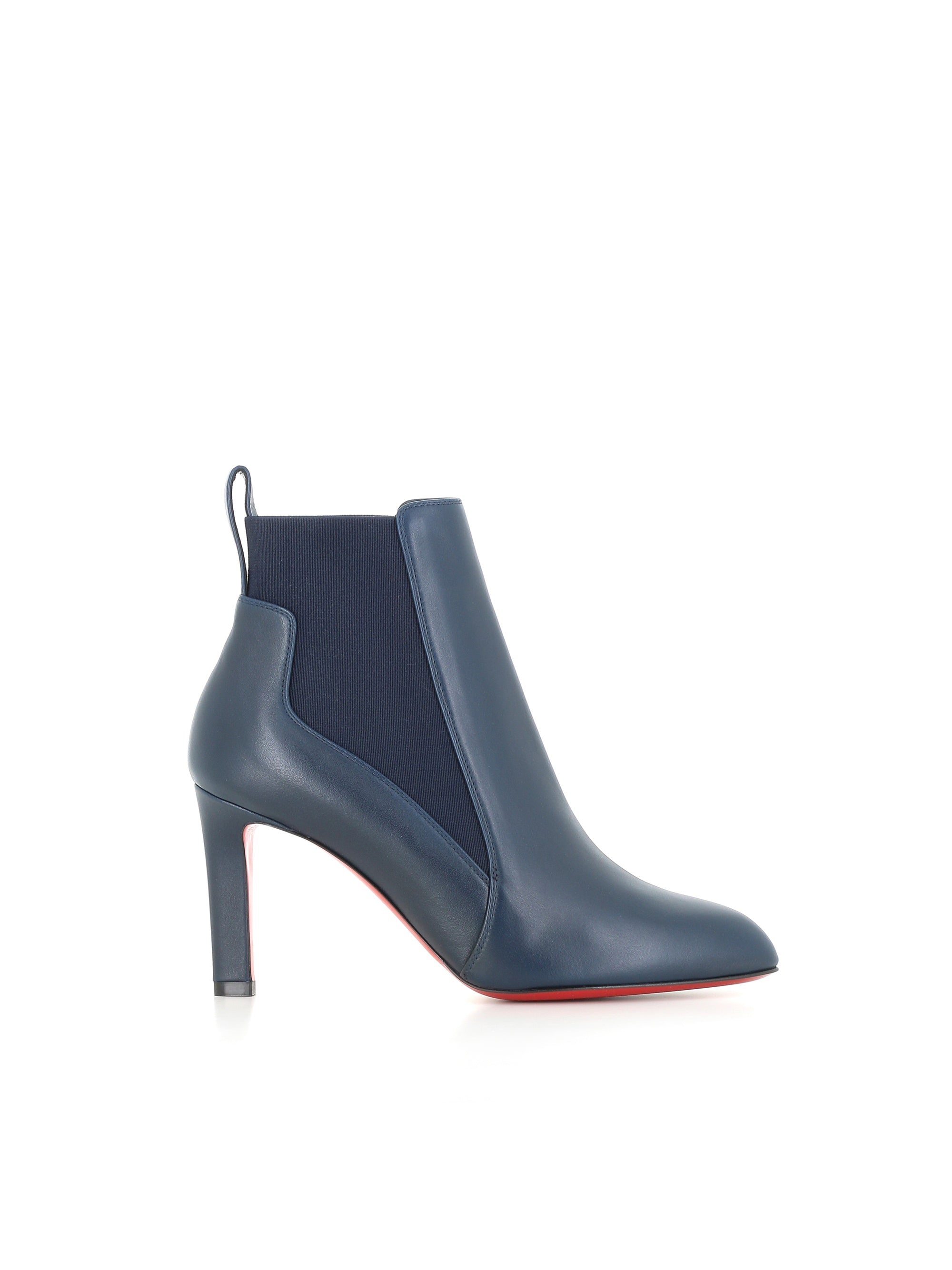  Christian Louboutin Stivaletto Fannylove Booty 85 Blu Donna Special_ - 1