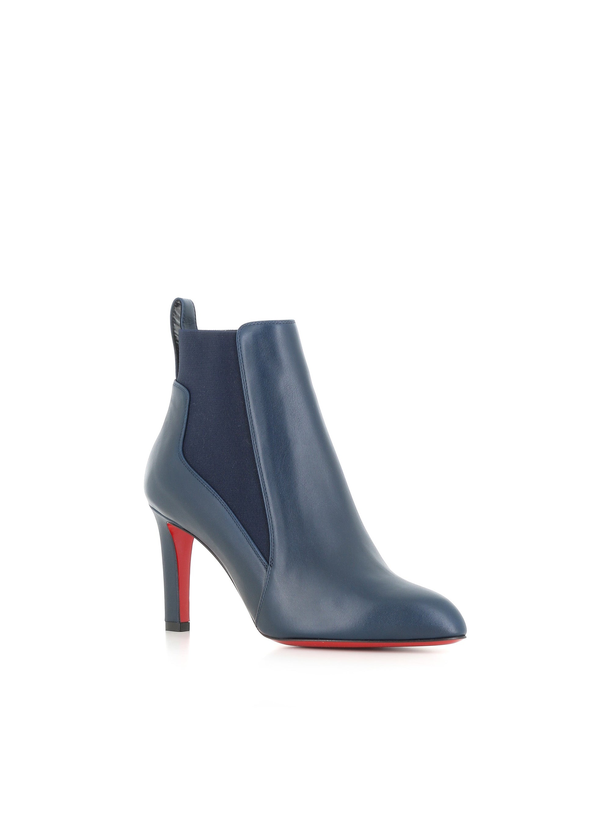  Christian Louboutin Stivaletto Fannylove Booty 85 Blu Donna Special_ - 3