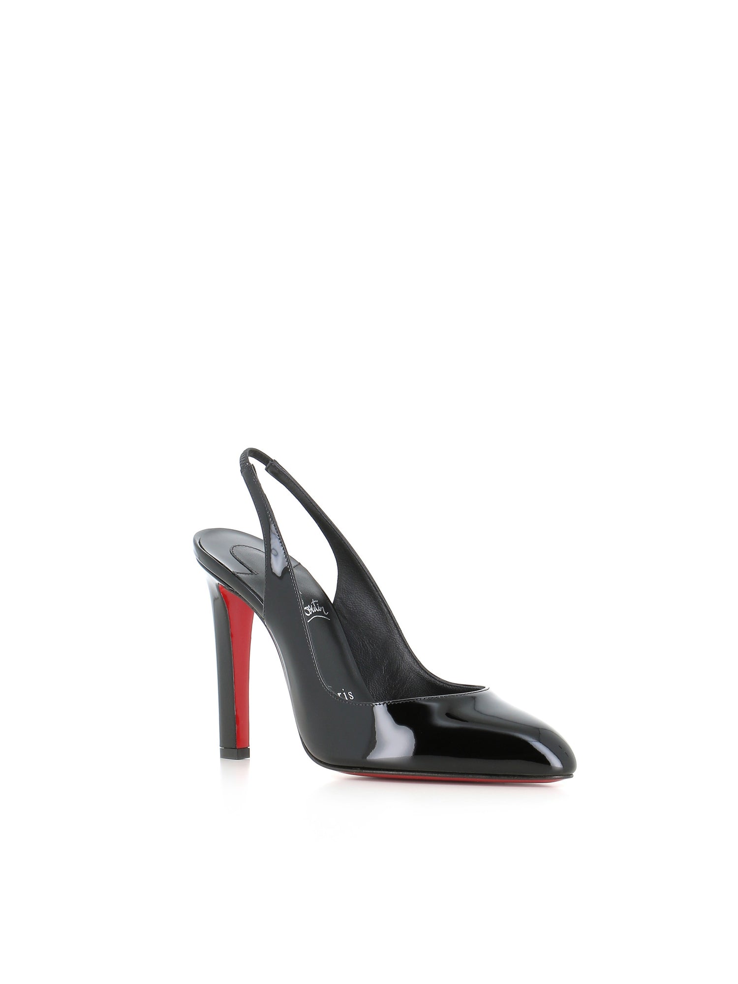  Décolleté Fannylove Sling 100 Christian Louboutin Special_ Nero - 3