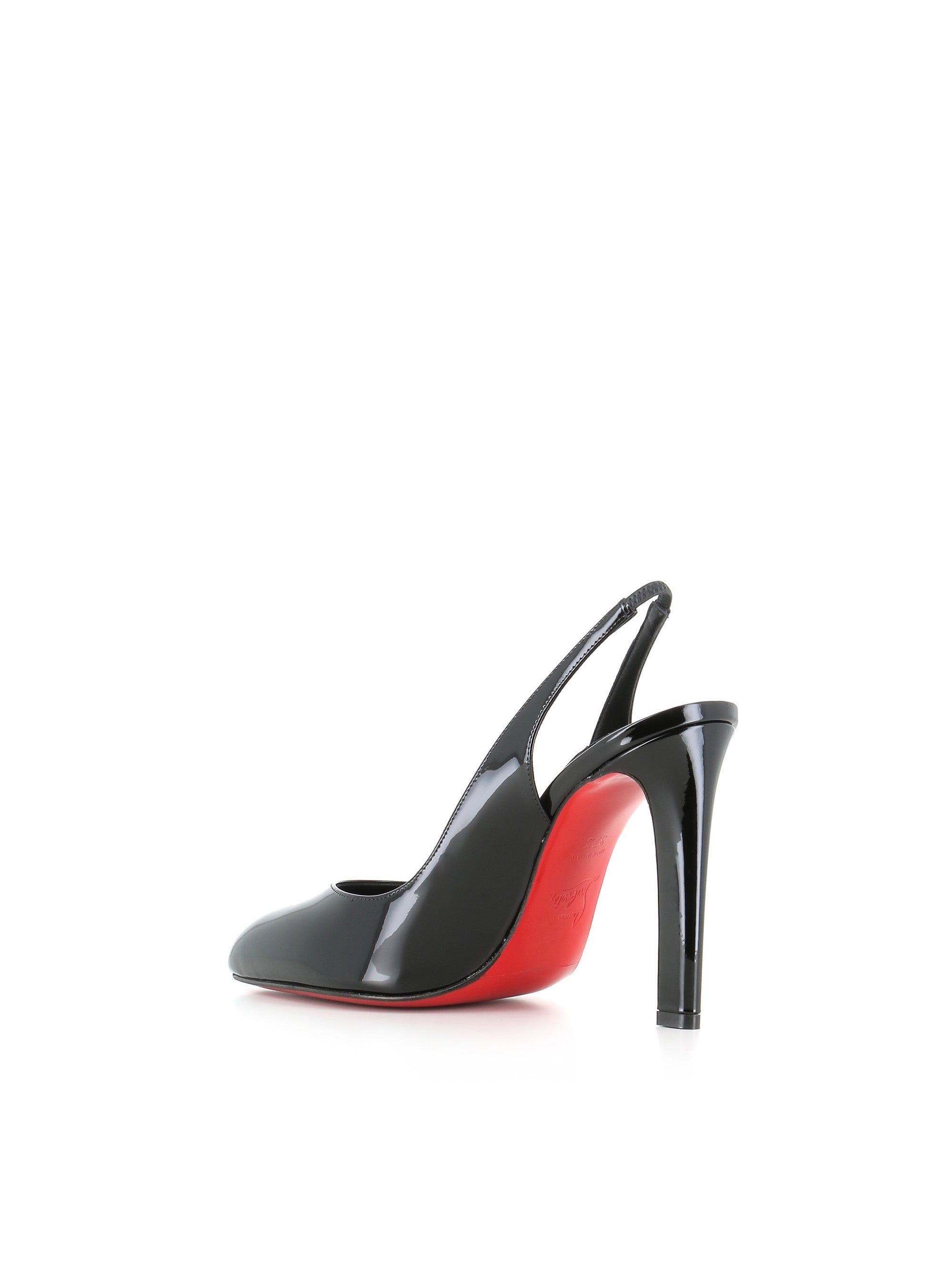  Décolleté Fannylove Sling 100 Christian Louboutin Special_ Nero - 4