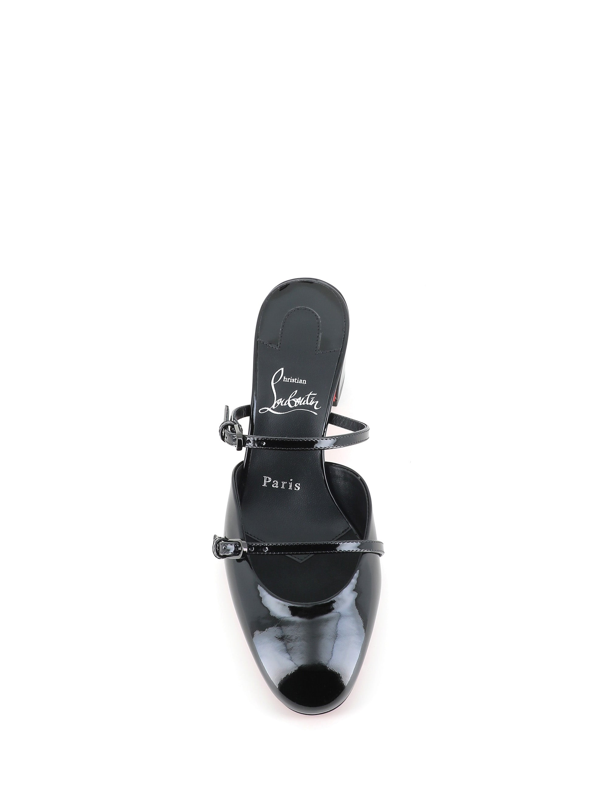  Sabot Jane Nina 55 Christian Louboutin Special_ Nero - 4