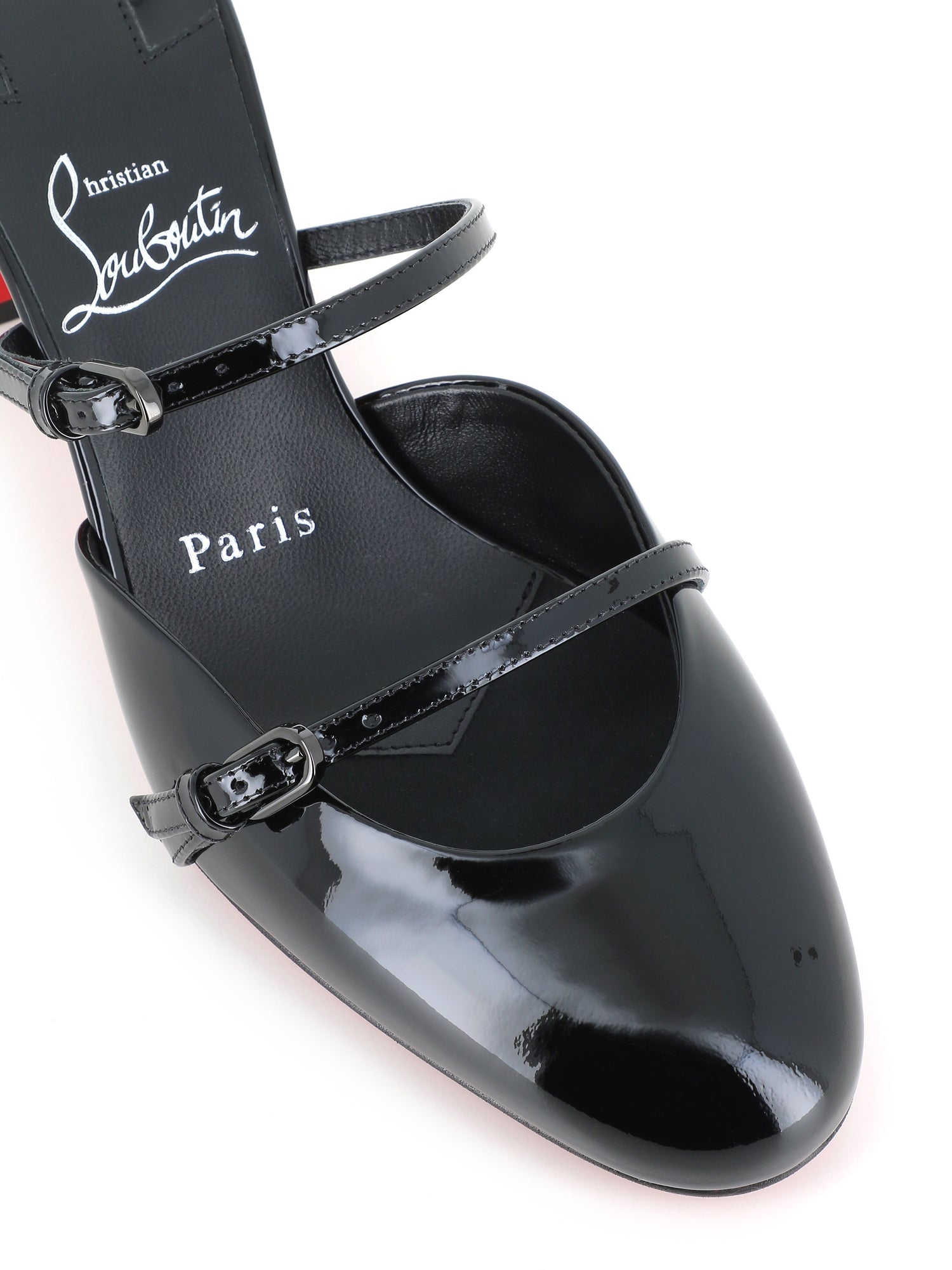  Sabot Jane Nina 55 Christian Louboutin Special_ Nero - 5