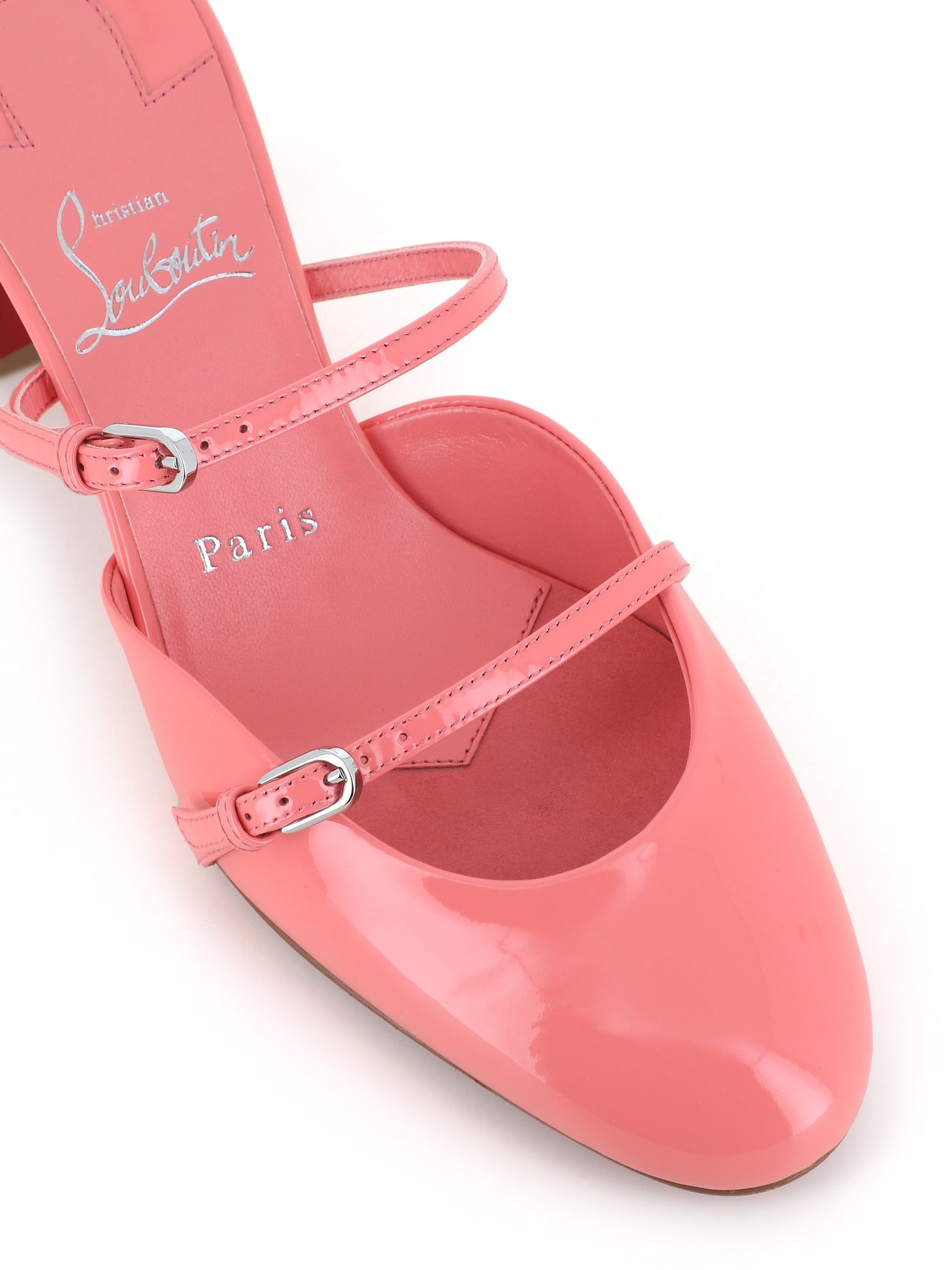  Christian Louboutin Sabot Jane Nina 55 Rosa Donna Special_ - 5