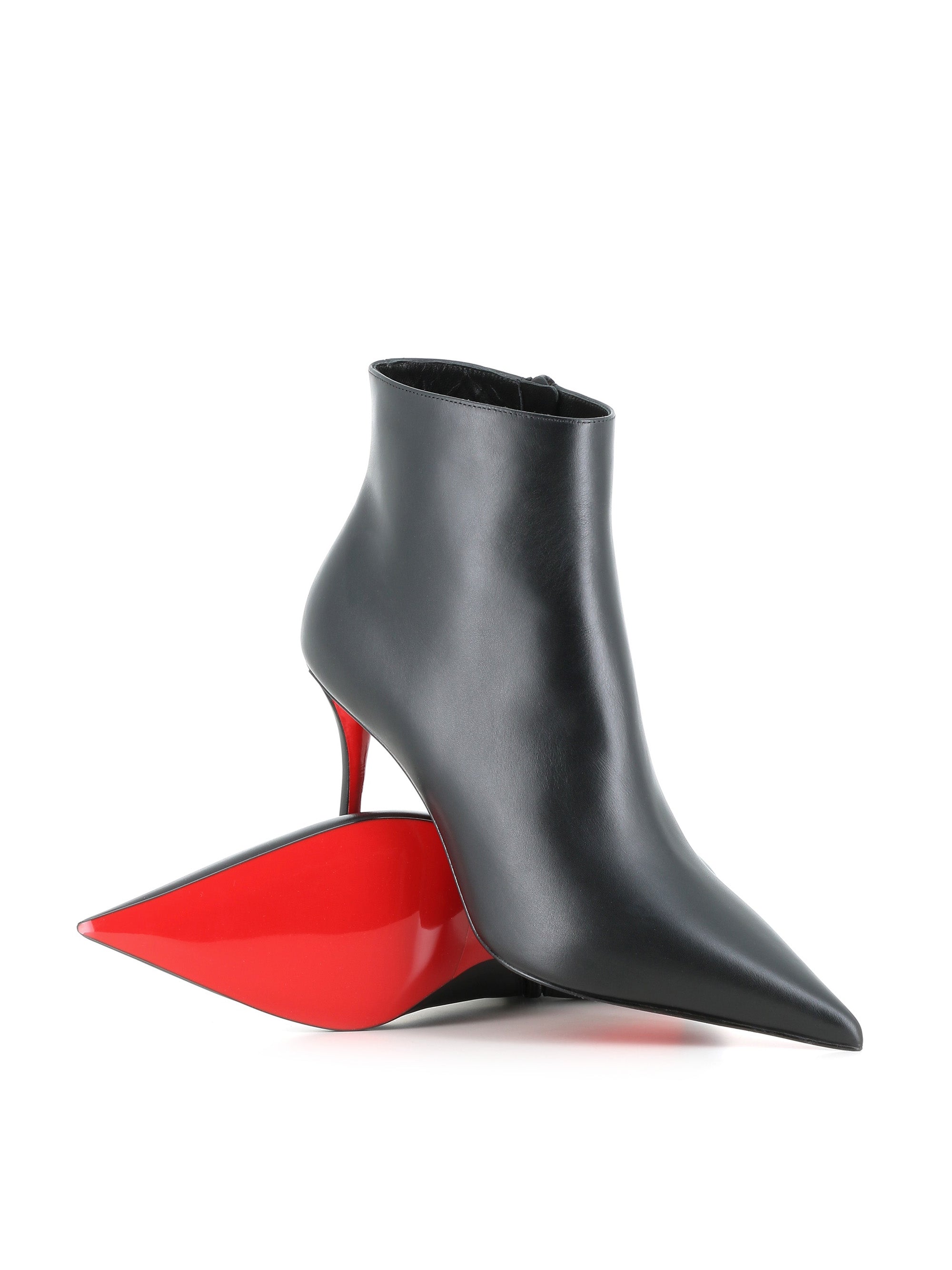  Ankle Boot Miss Z Booty 80 Christian Louboutin Donna Nero - 2